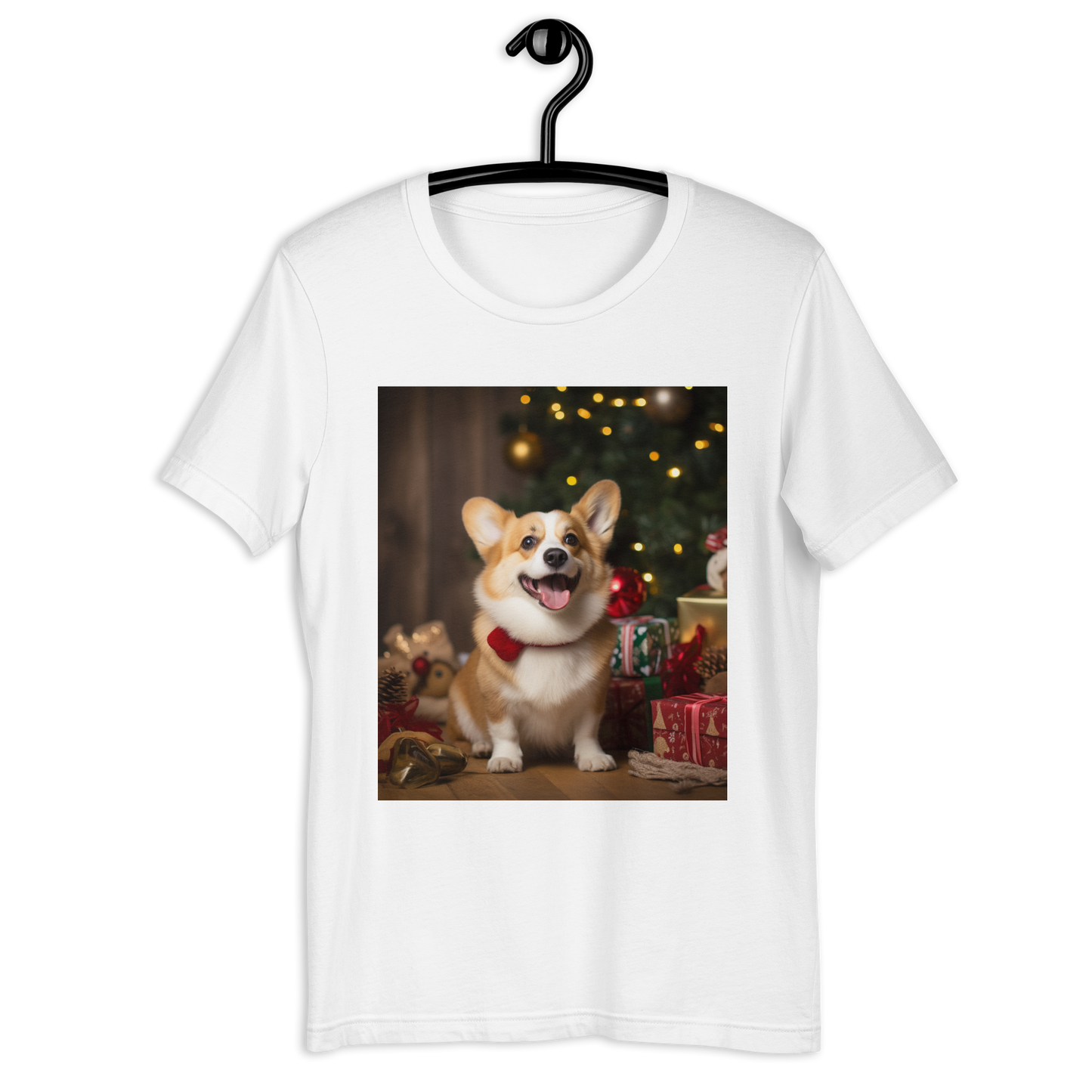 Pembroke Welsh Corgi Christmas Unisex t-shirt