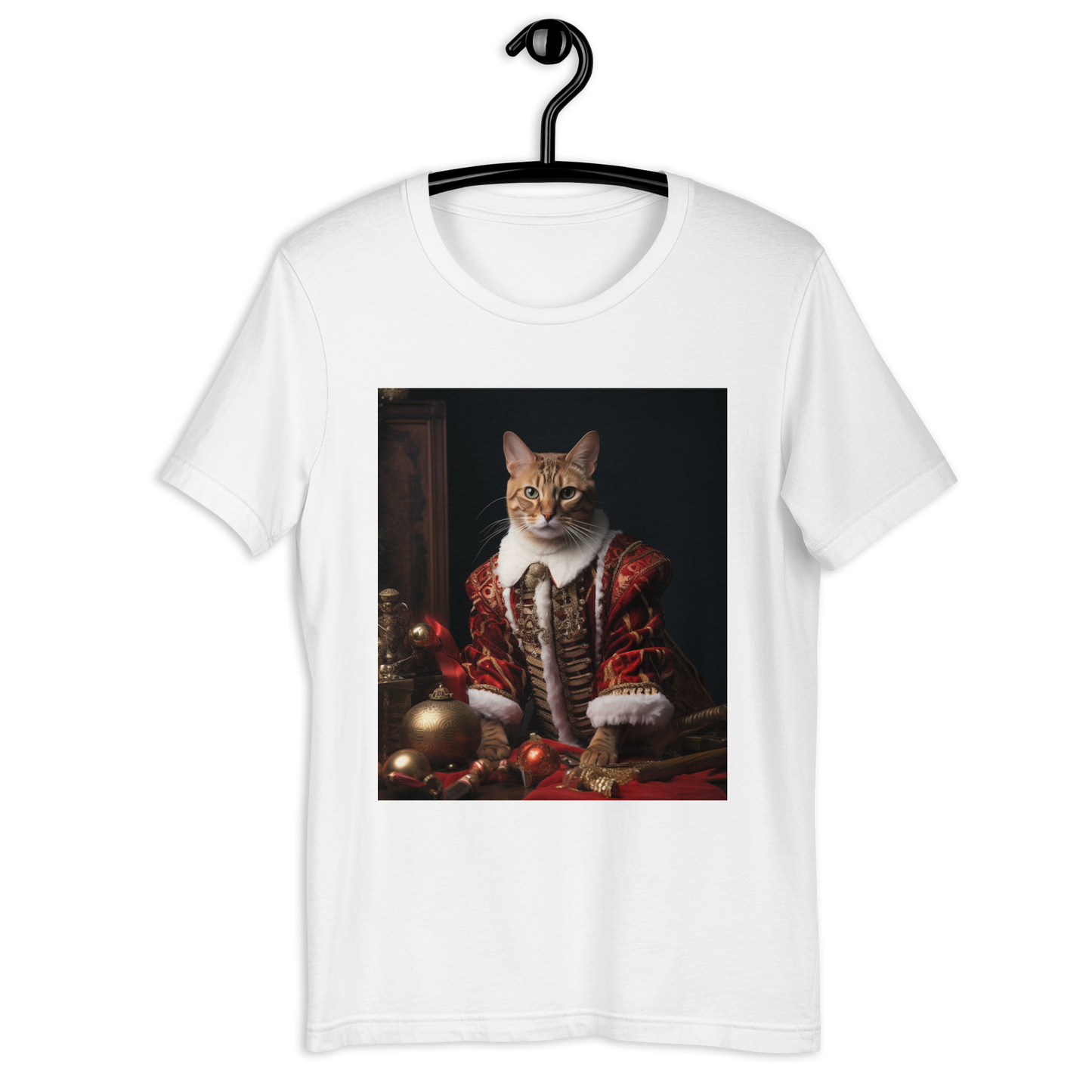 Domestic Shorthair Christmas Unisex t-shirt