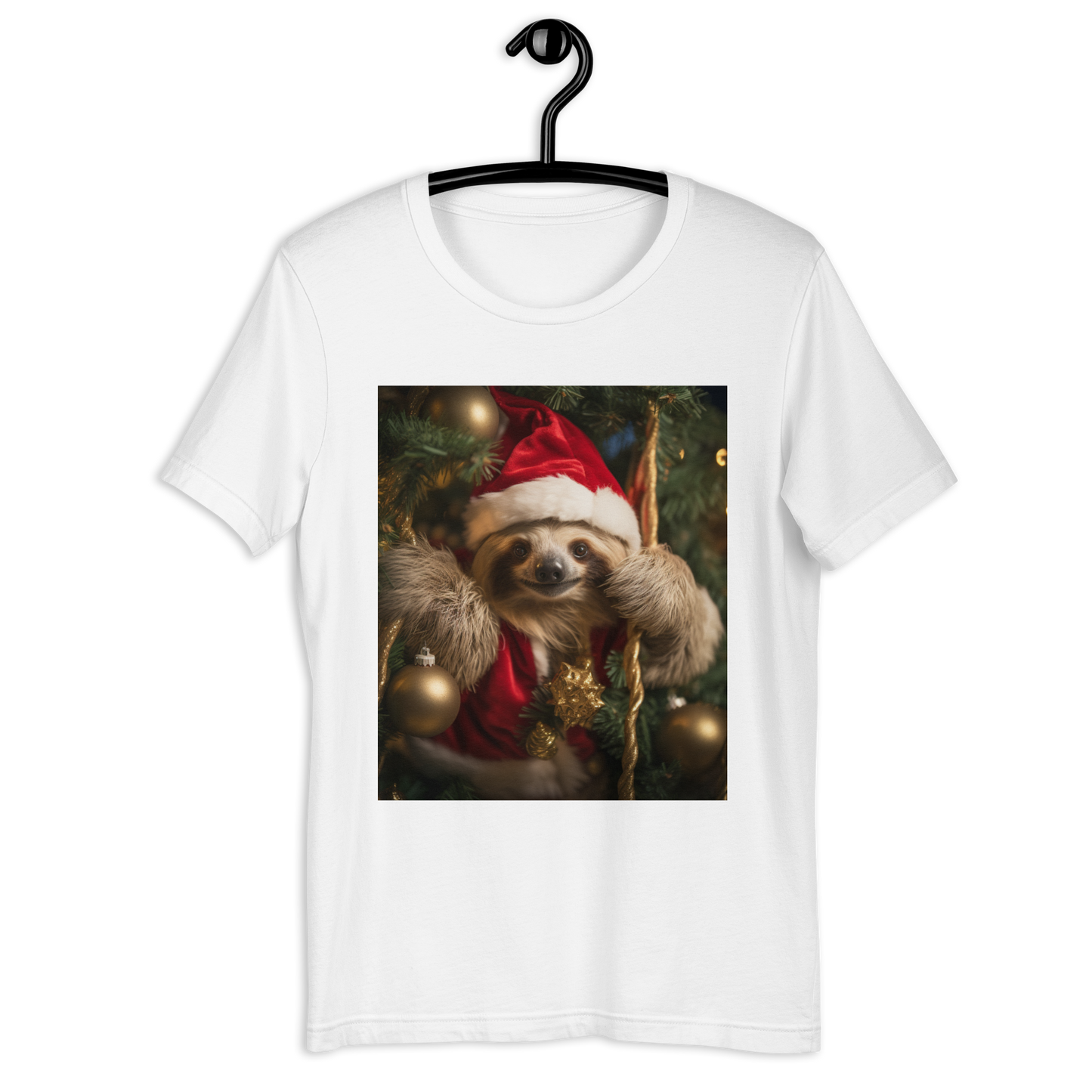 Sloth Christmas Unisex t-shirt