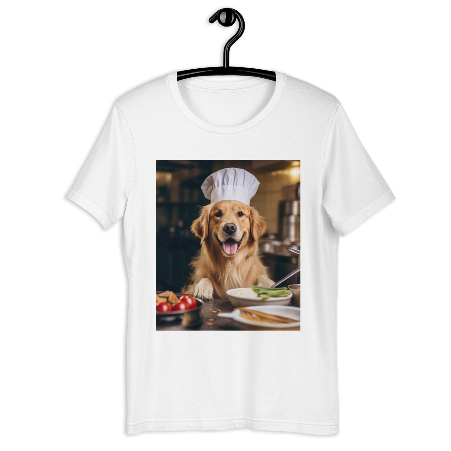 Golden Retriever Chef Unisex t-shirt