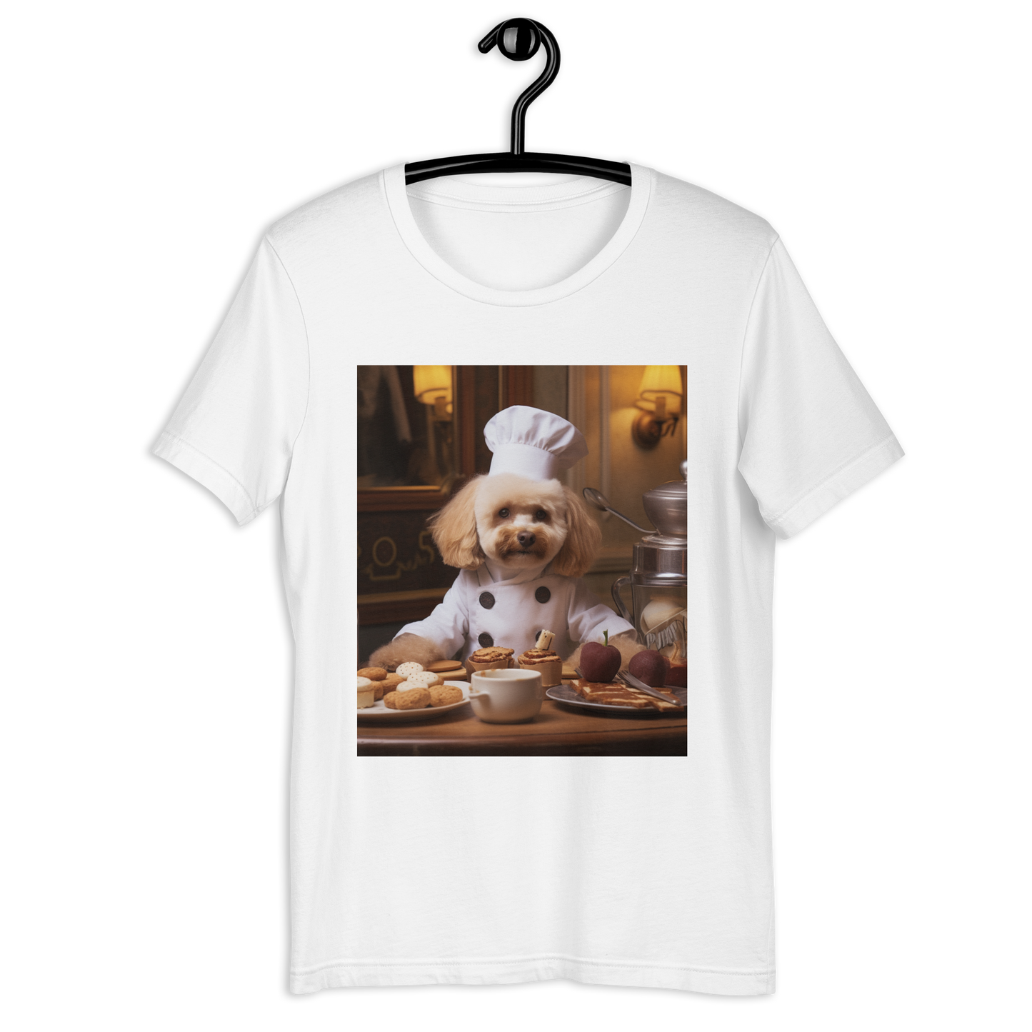 Poodle Chef Unisex t-shirt