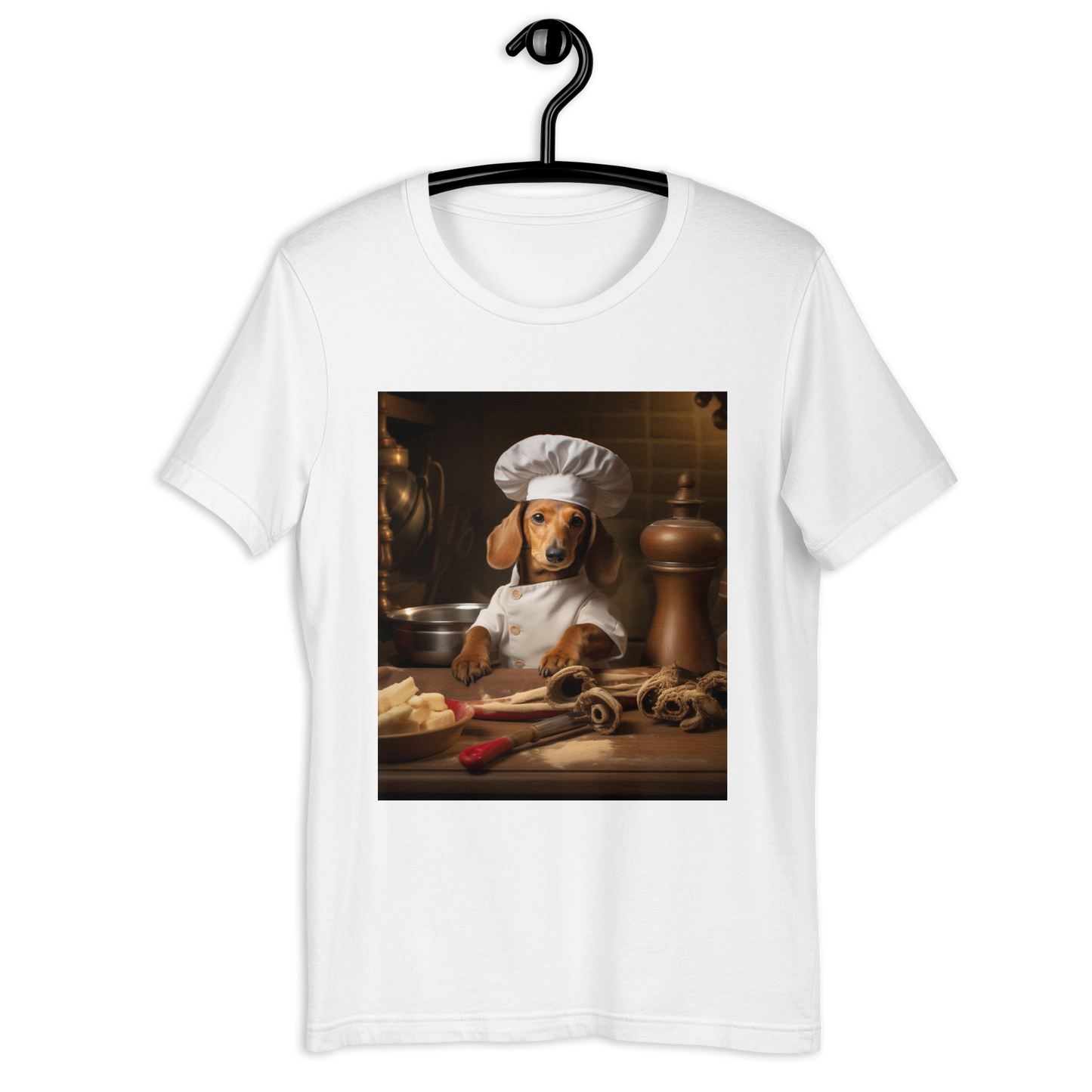 Dachshund Chef Unisex t-shirt