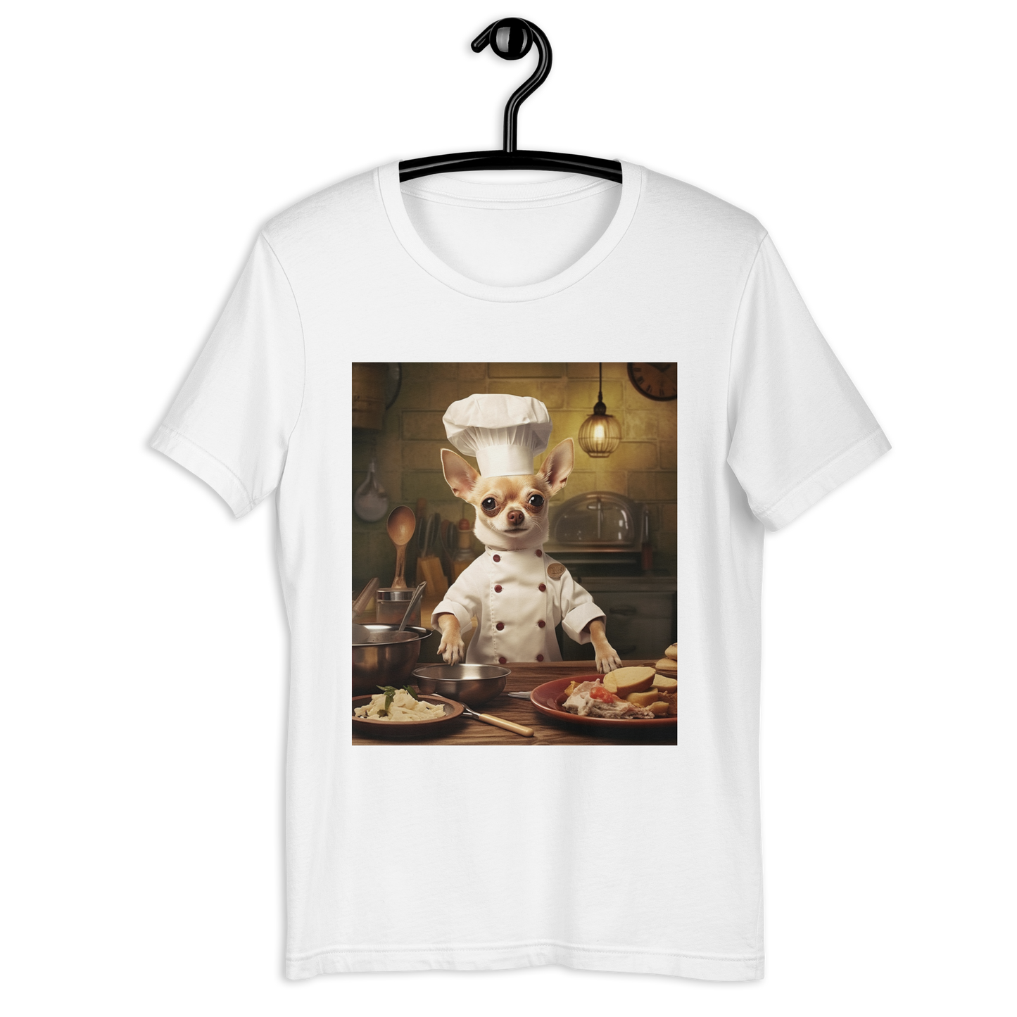 Chihuahua Chef Unisex t-shirt