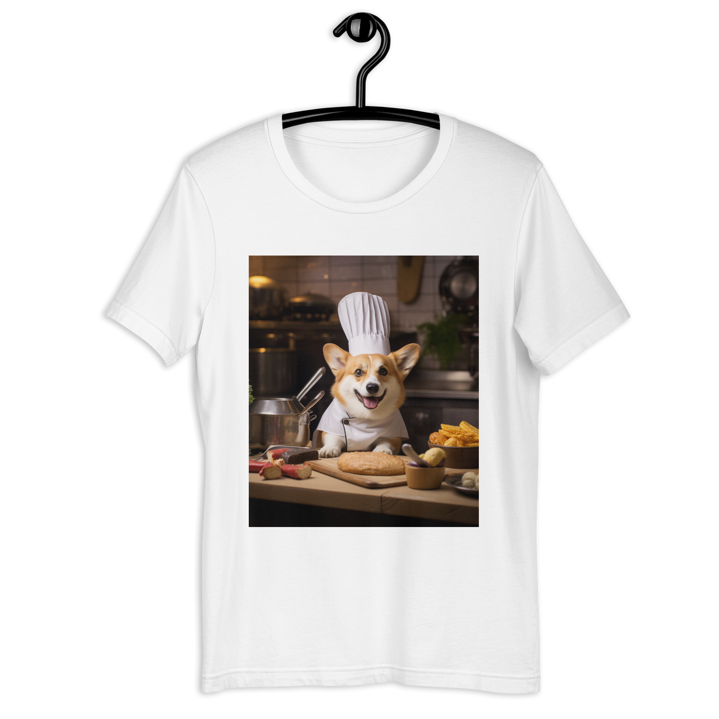 Pembroke Welsh Corgi Chef Unisex t-shirt