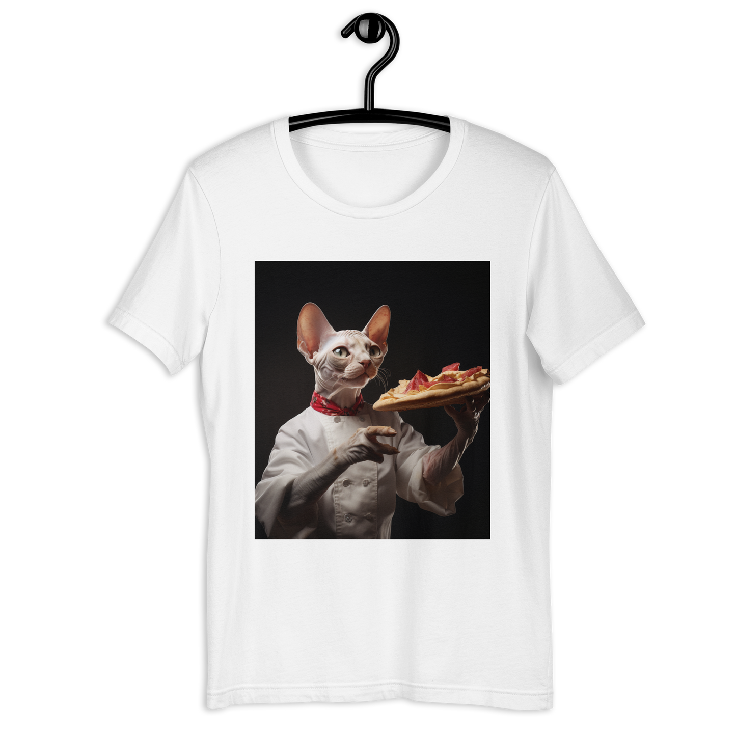 Sphynx Chef Unisex t-shirt