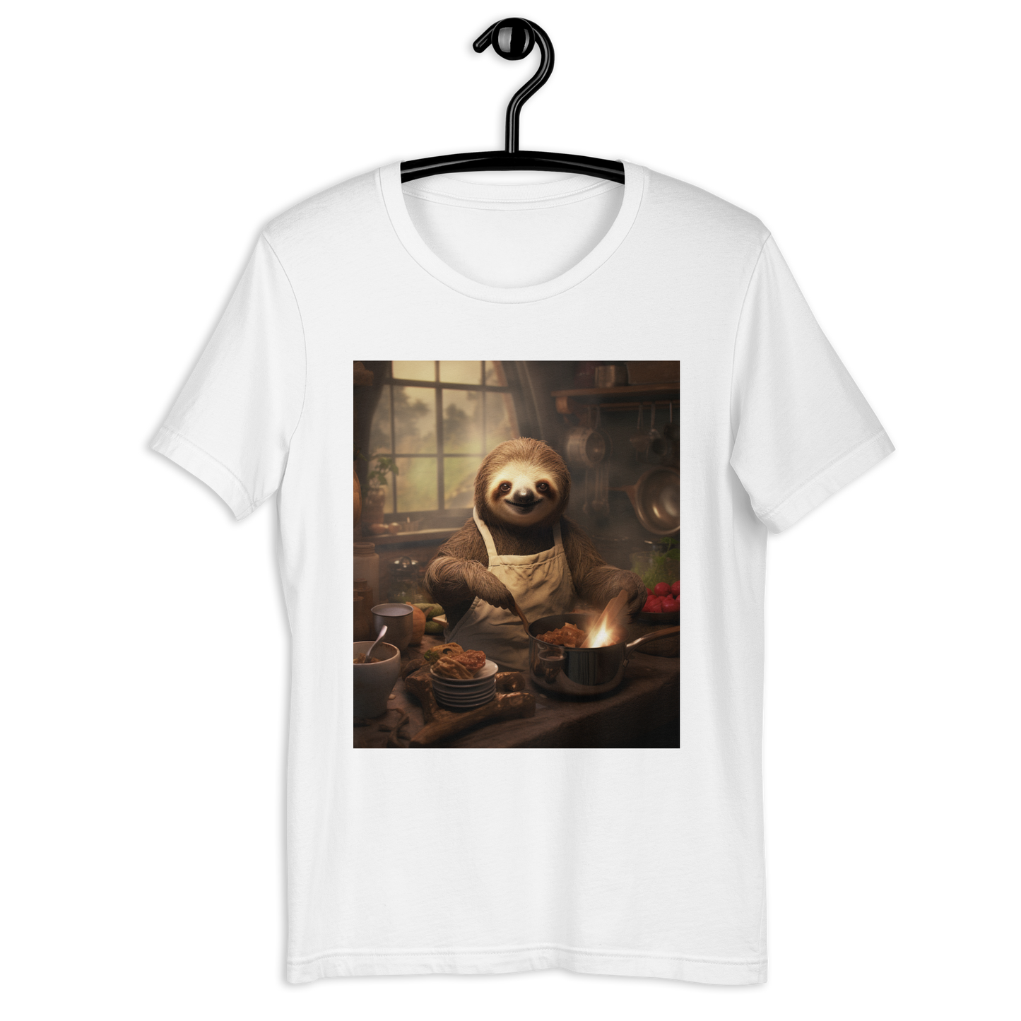 Sloth Chef Unisex t-shirt