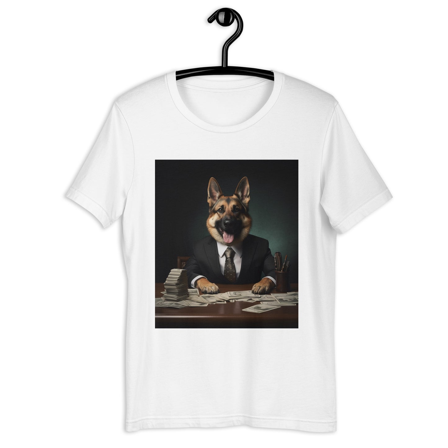 German Shepherd Millionaire Unisex t-shirt