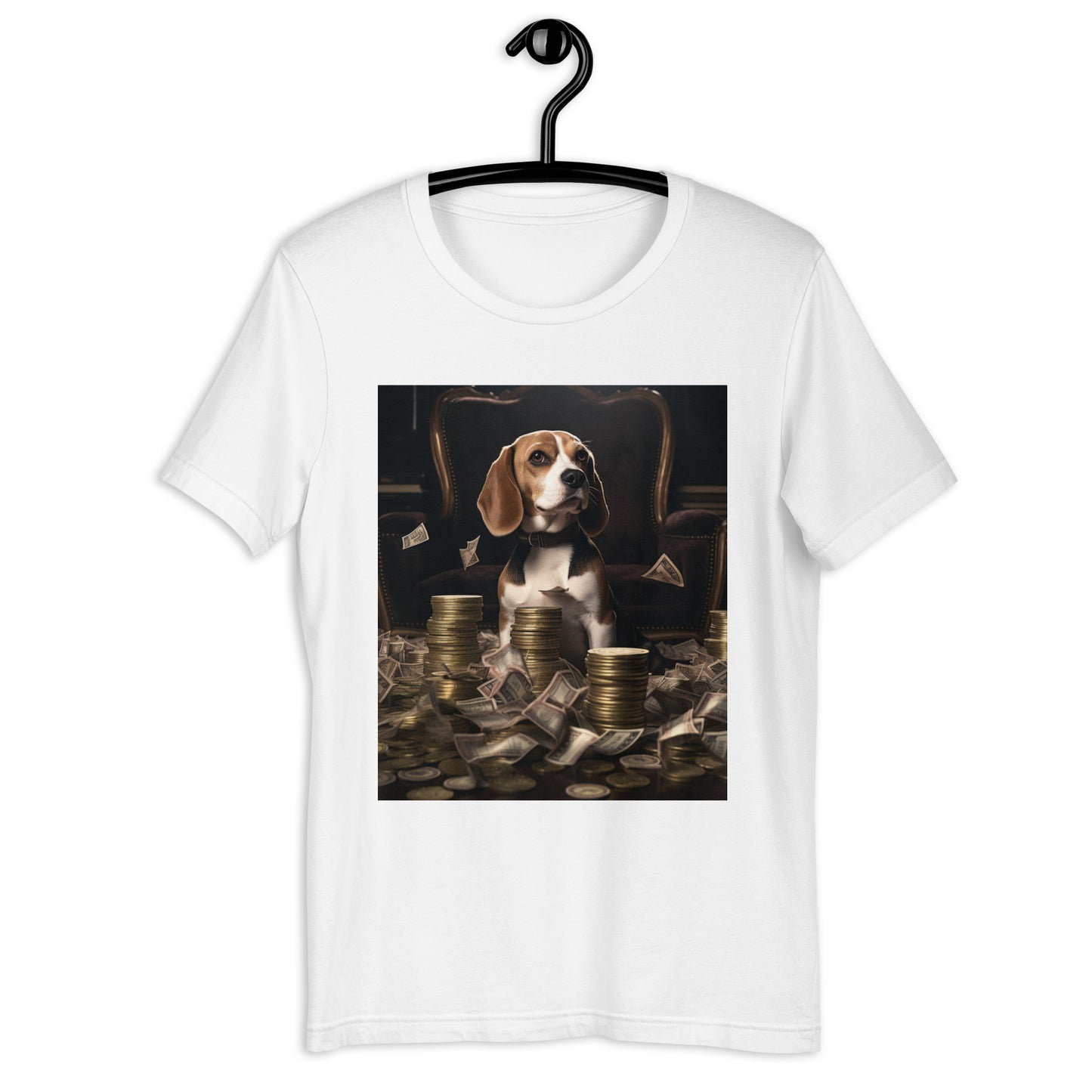 Beagle Millionaire Unisex t-shirt