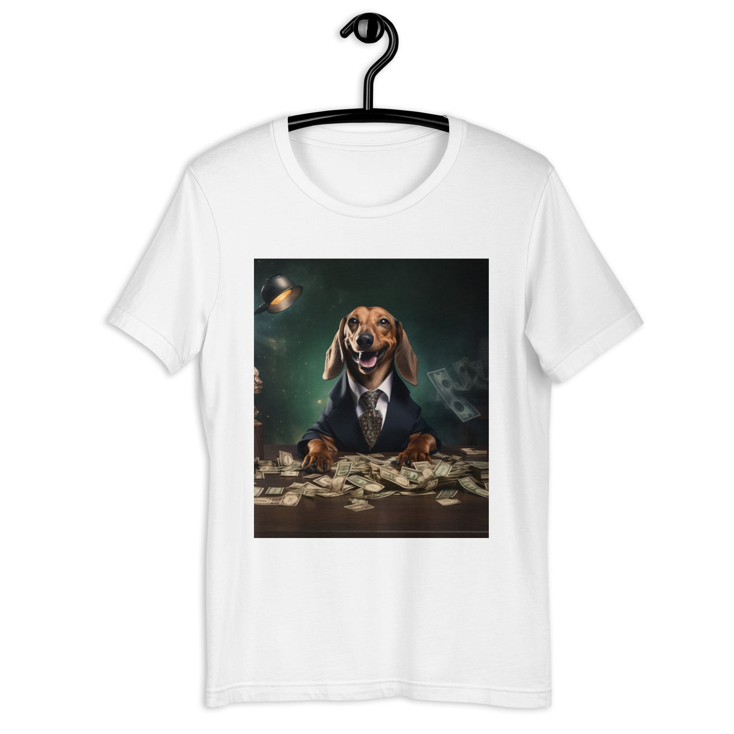 Dachshund Millionaire Unisex t-shirt