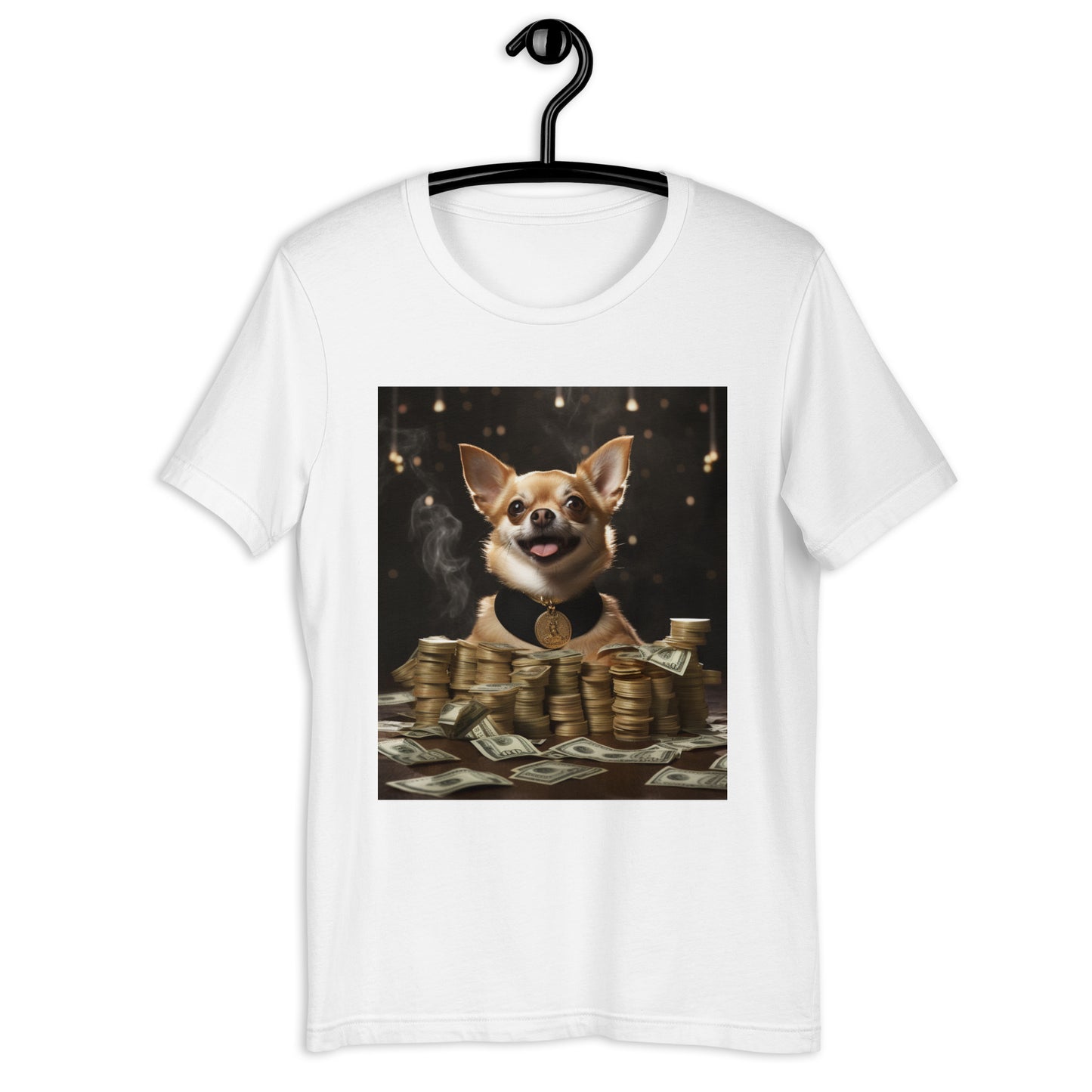 Chihuahua Millionaire Unisex t-shirt