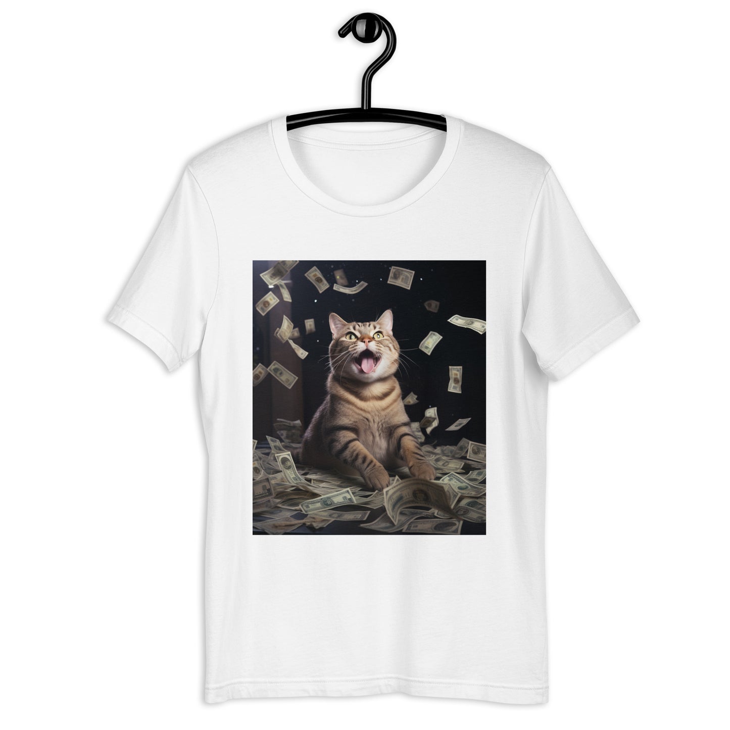 Domestic Shorthair Millionaire Unisex t-shirt