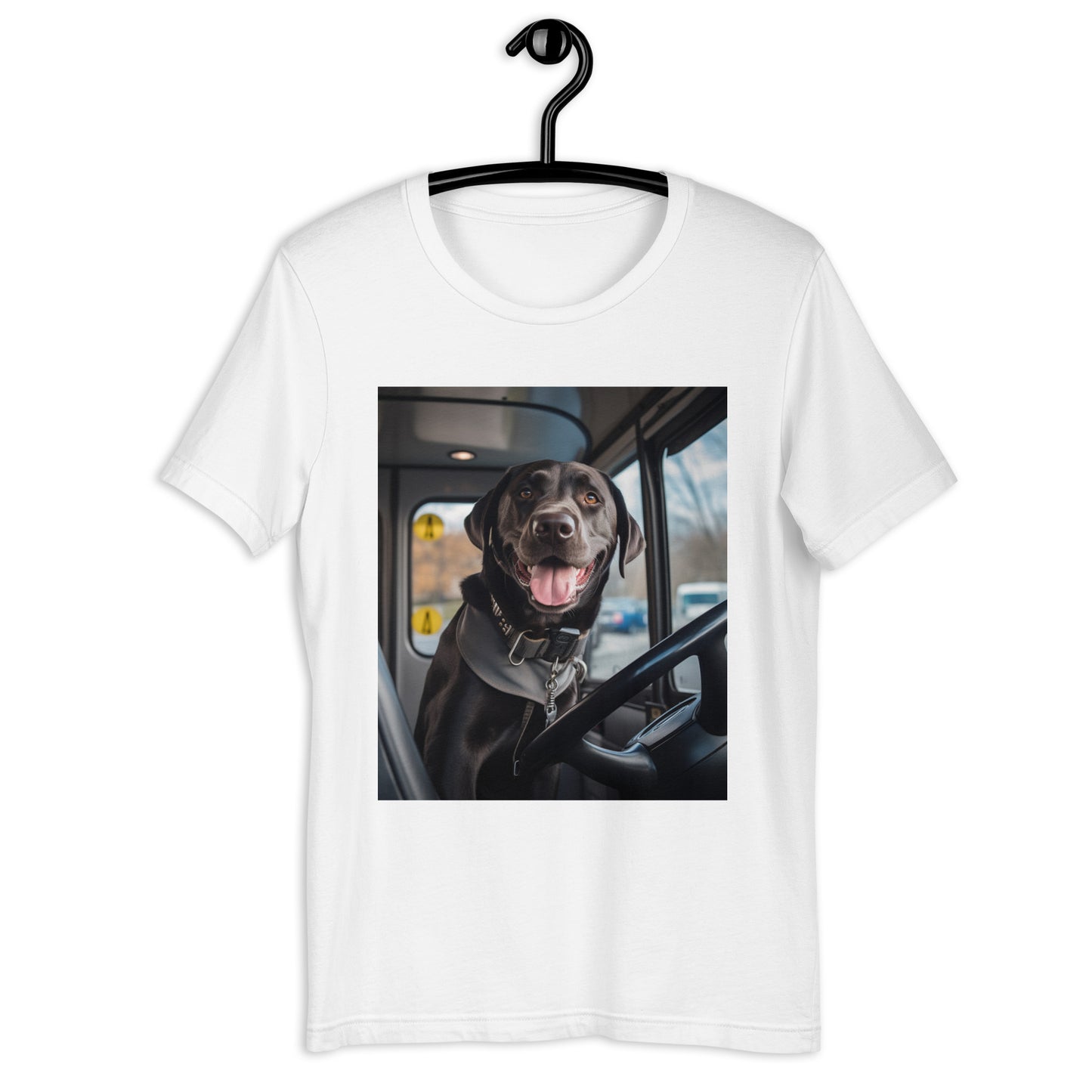 Labrador Retriever Bus Driver Unisex t-shirt