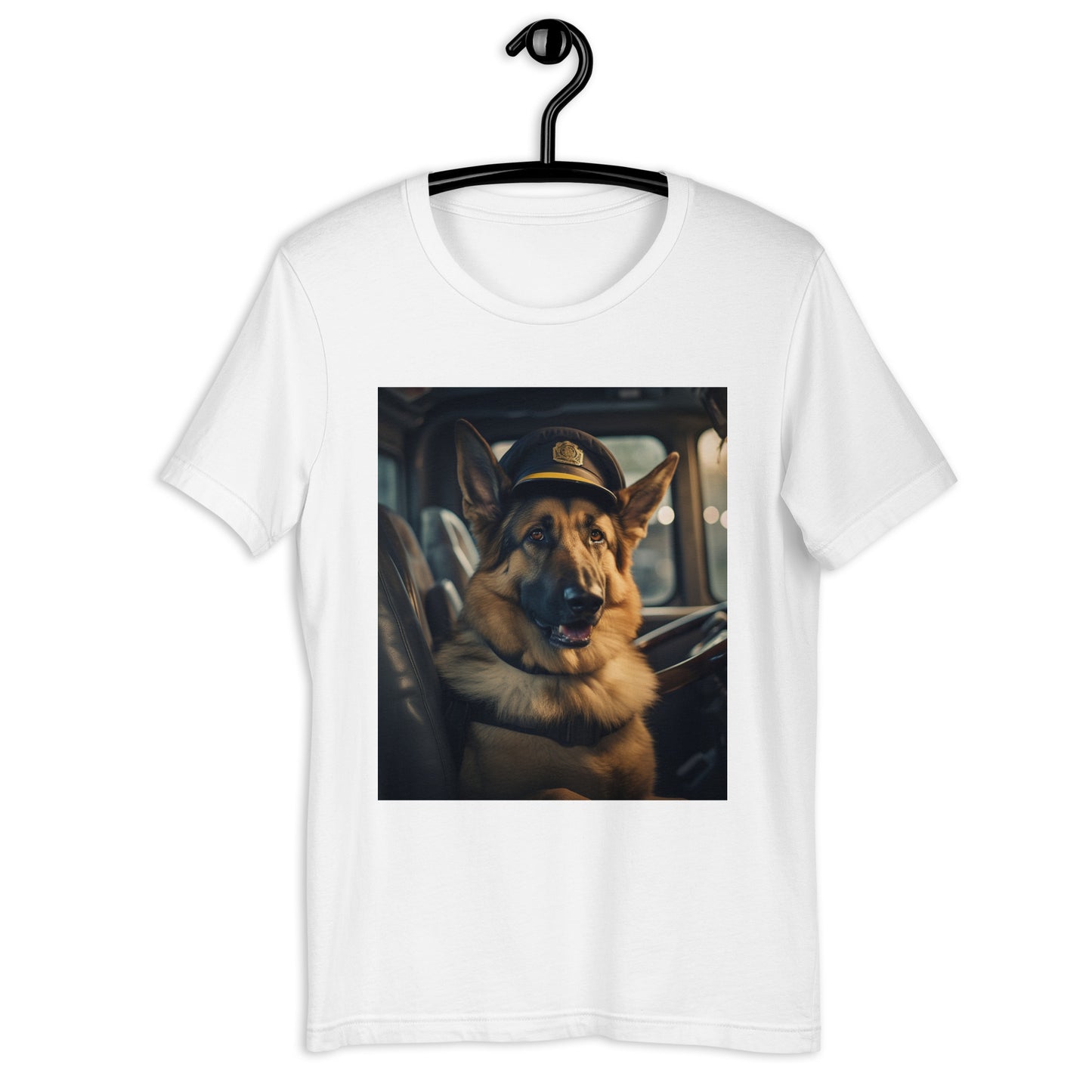 German Shepherd Bus Driver Unisex t-shirt