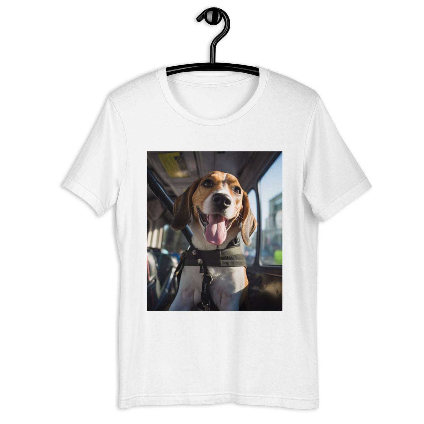 Beagle Bus Driver Unisex t-shirt