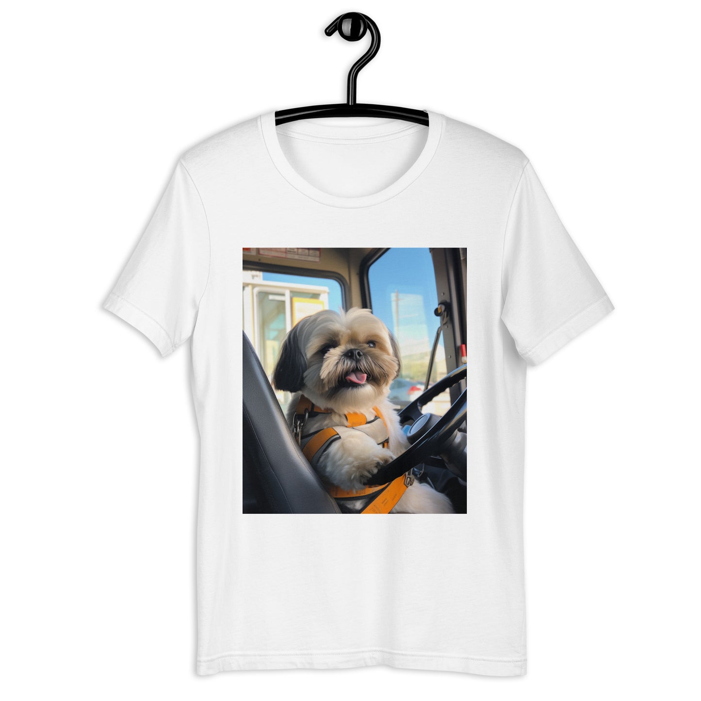 Shih Tzu Bus Driver Unisex t-shirt