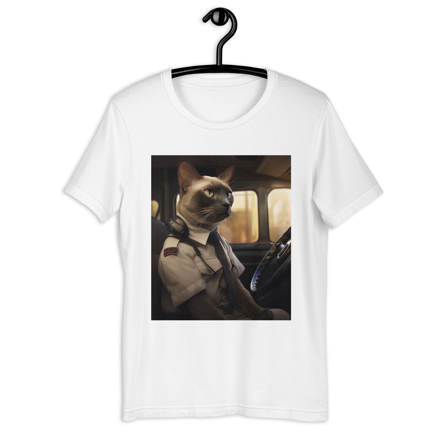 Siamese Bus Driver Unisex t-shirt