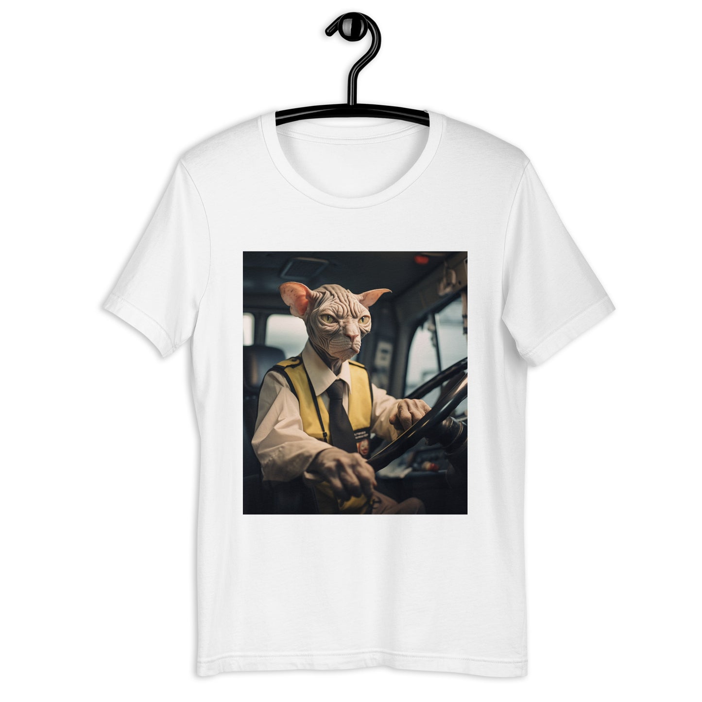 Sphynx Bus Driver Unisex t-shirt