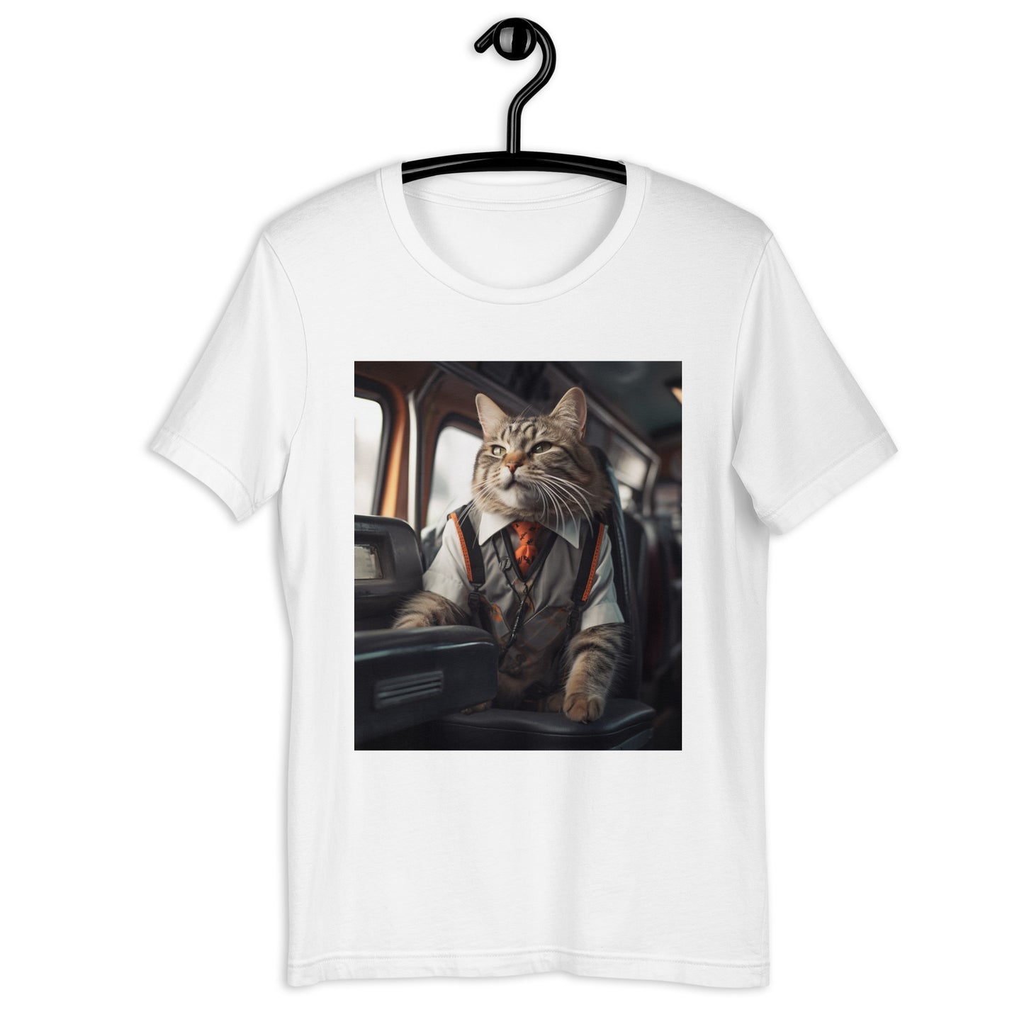 Maine Coon Bus Driver Unisex t-shirt