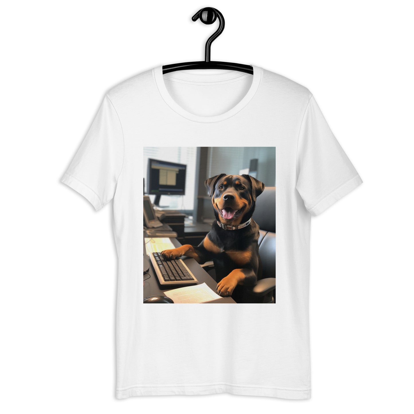 Rottweiler Stock Trader Unisex t-shirt