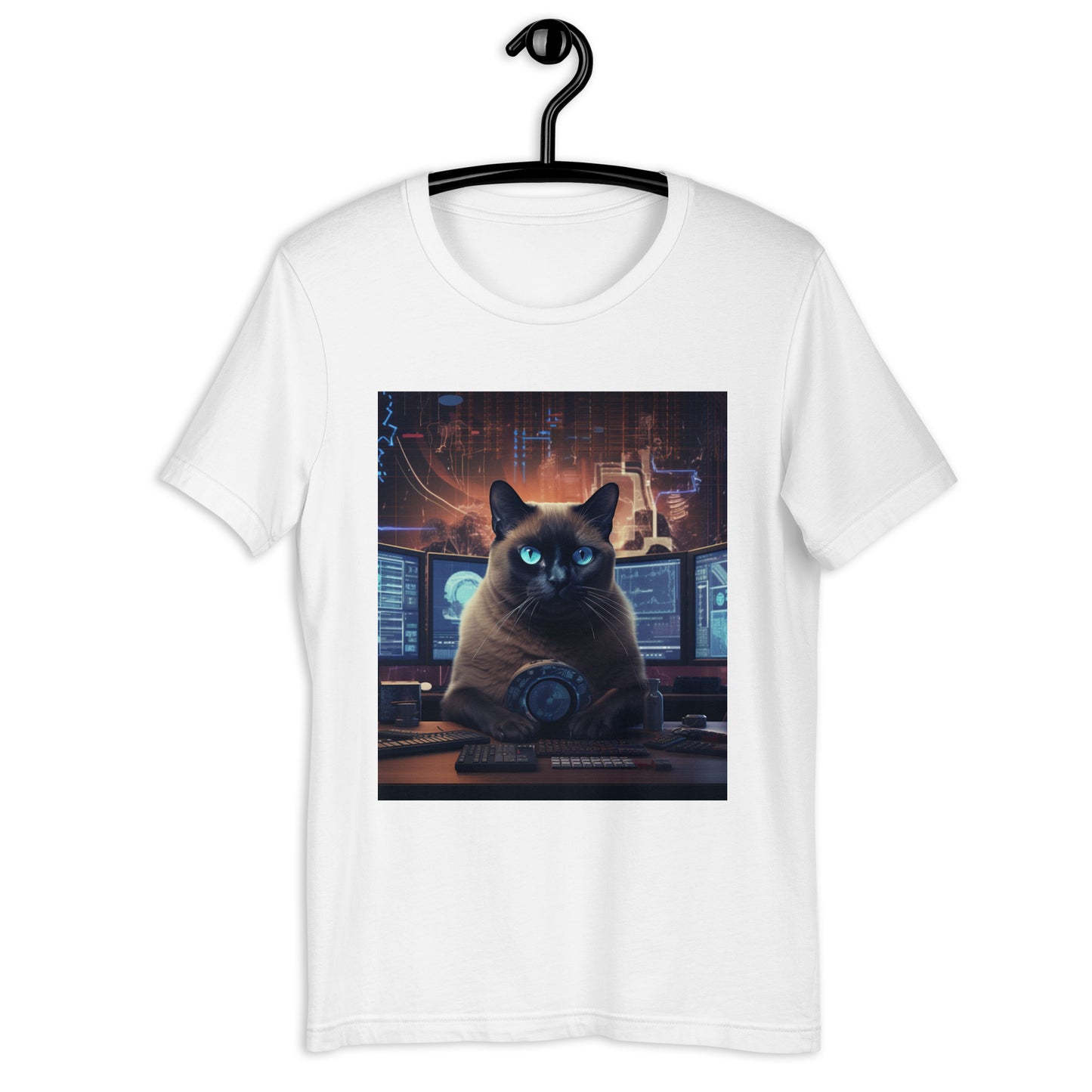 Siamese Stock Trader Unisex t-shirt