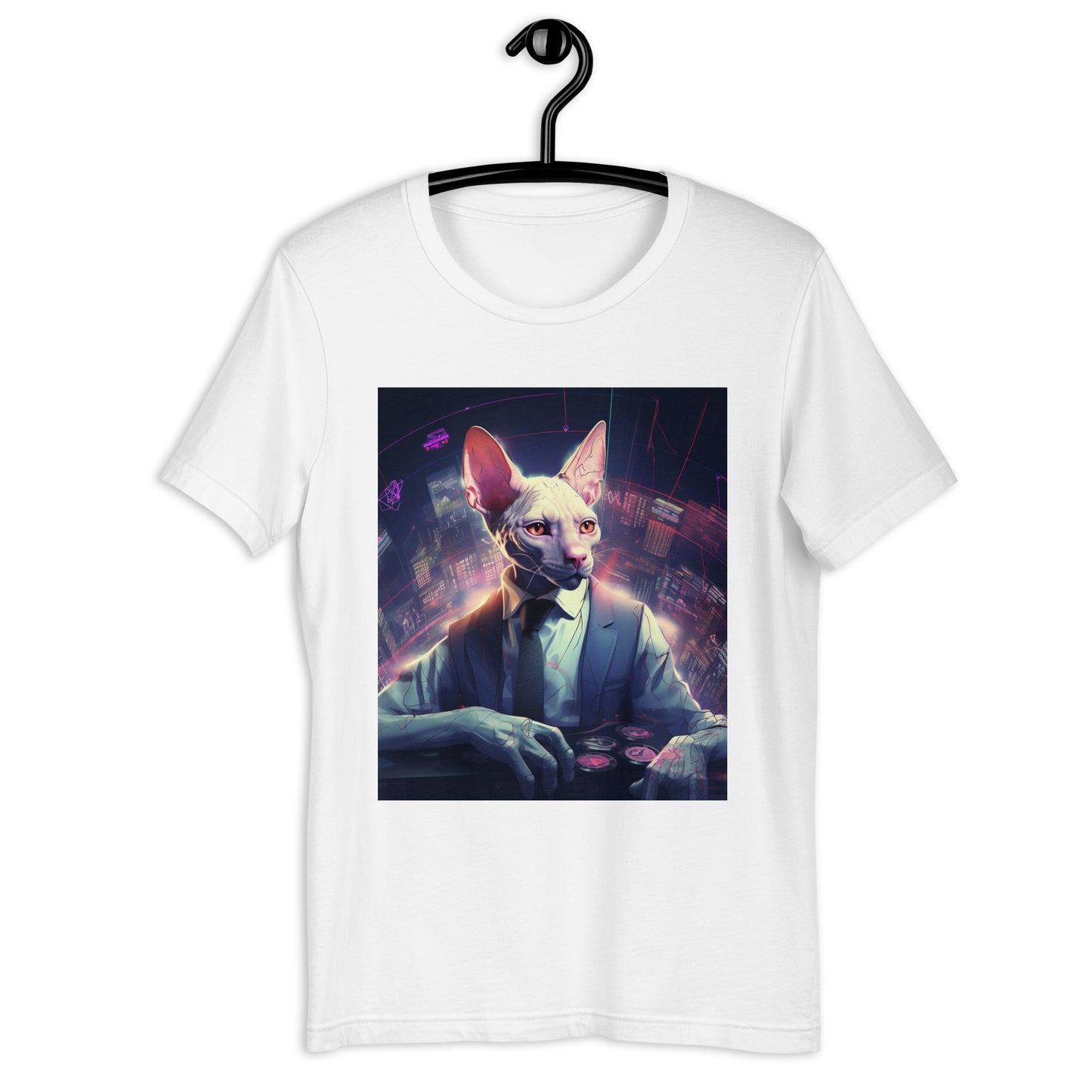 Sphynx Stock Trader Unisex t-shirt