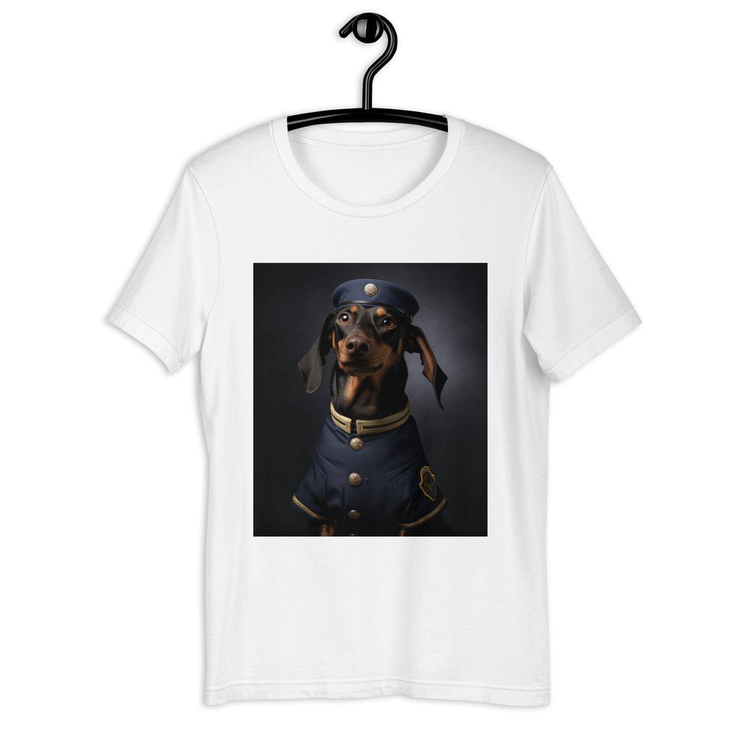 Dachshund Air Force Officer Unisex t-shirt