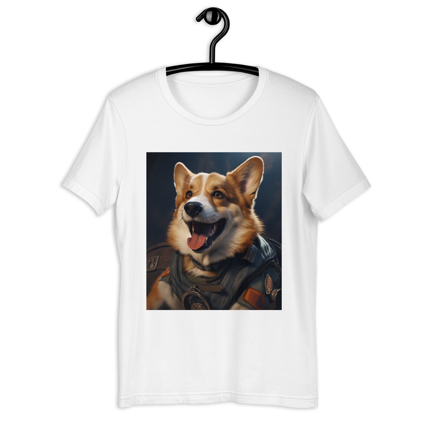 Pembroke Welsh Corgi Air Force Officer Unisex t-shirt