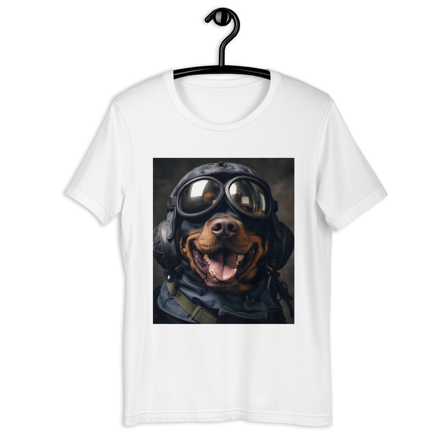 Rottweiler Airline Pilot Unisex t-shirt