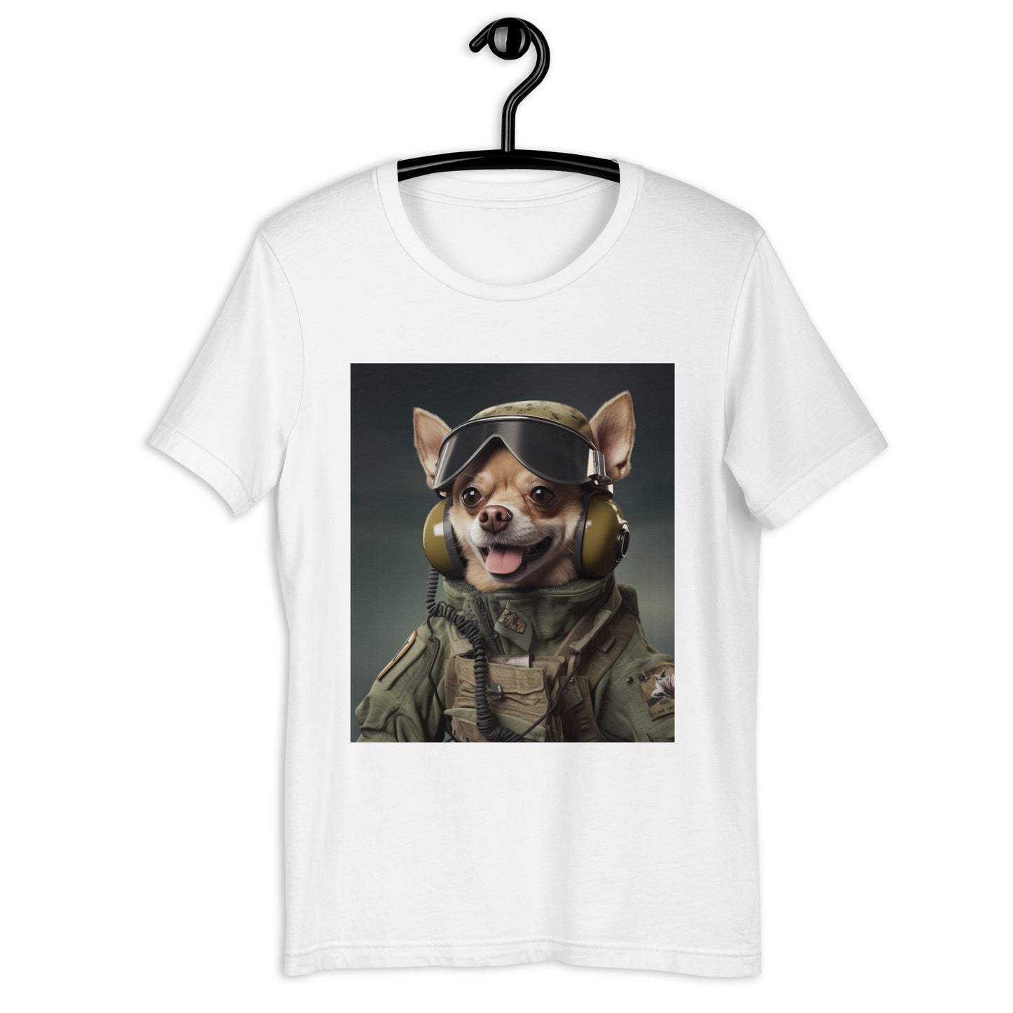 Chihuahua Airline Pilot Unisex t-shirt