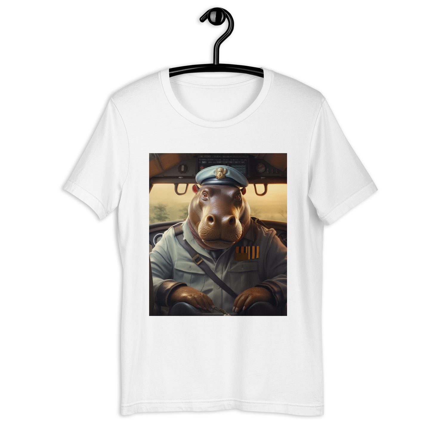 Hippo Airline Pilot Unisex t-shirt