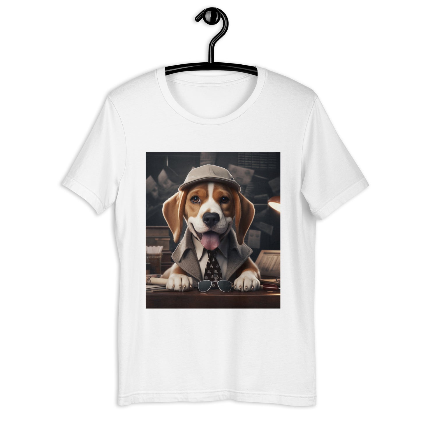 Beagle Detective Unisex t-shirt