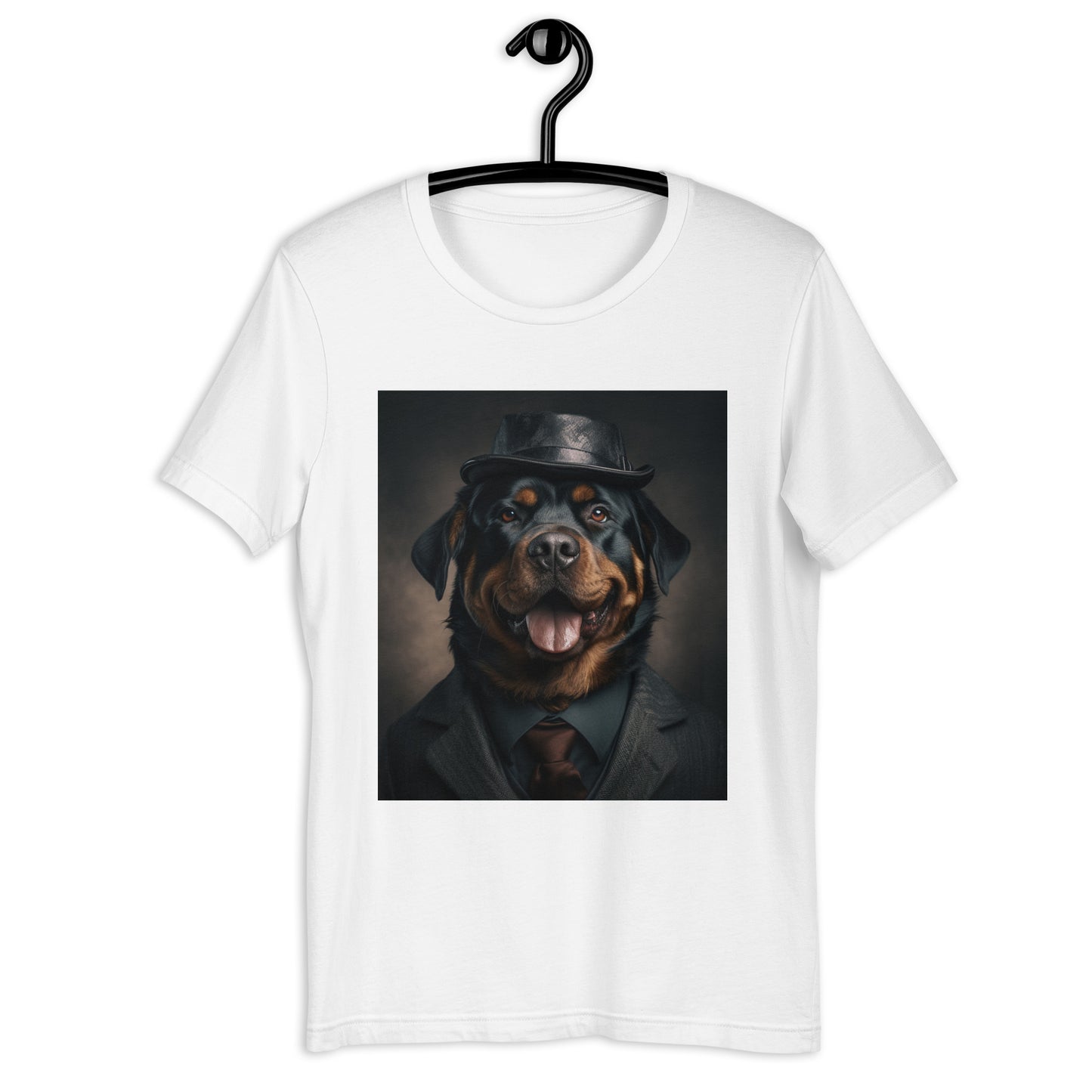 Rottweiler Detective Unisex t-shirt