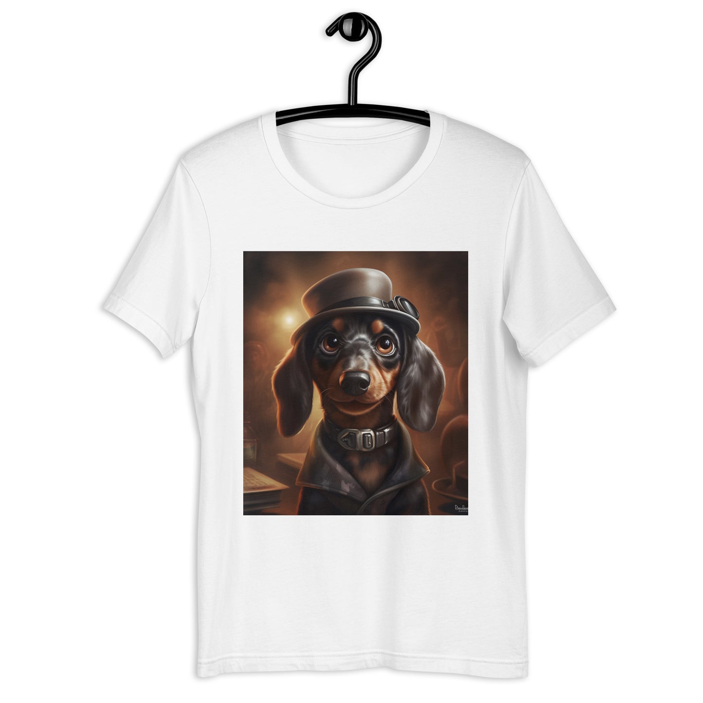 Dachshund Detective Unisex t-shirt