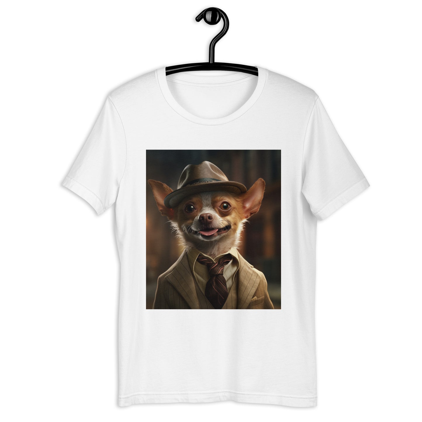 Chihuahua Detective Unisex t-shirt