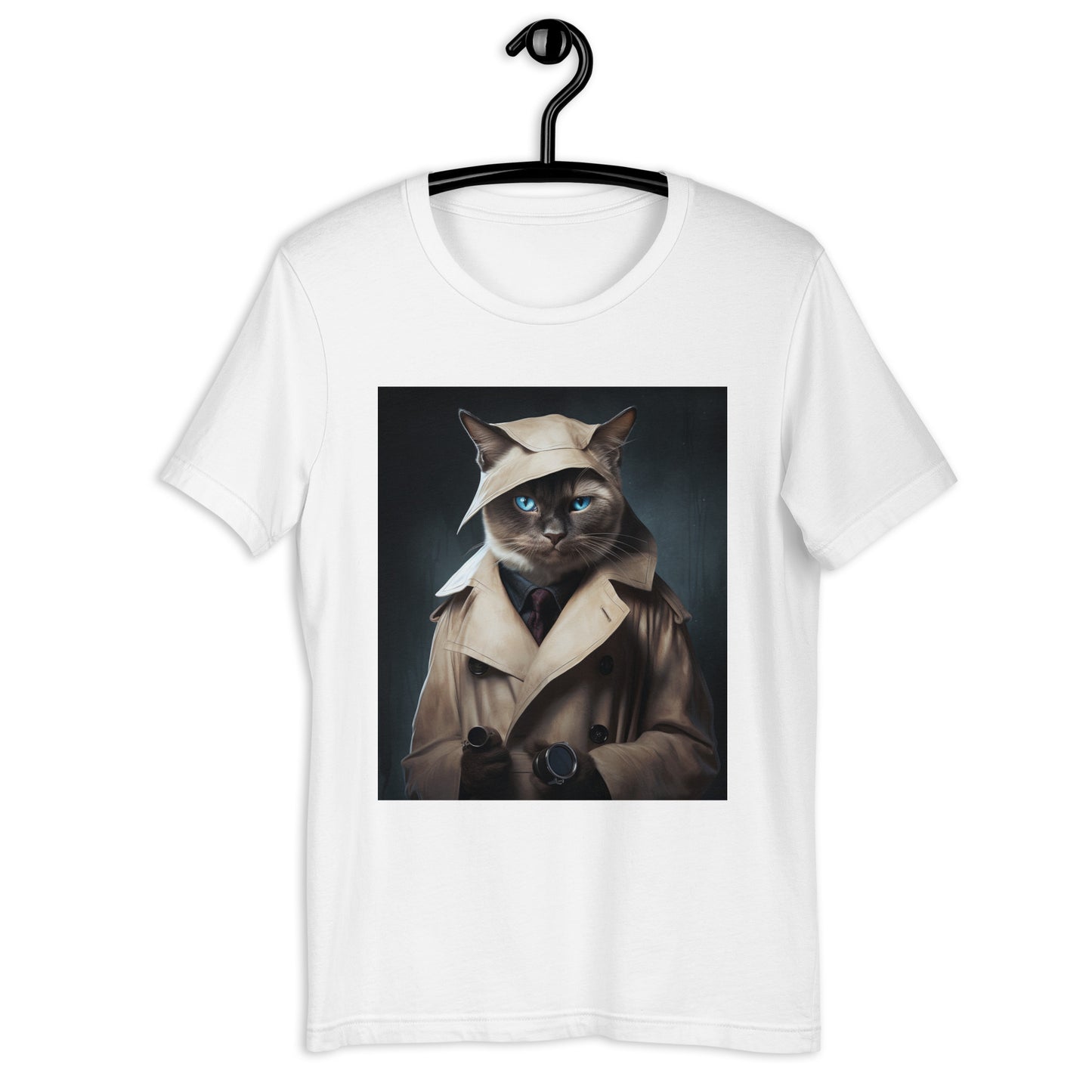 Siamese Detective Unisex t-shirt