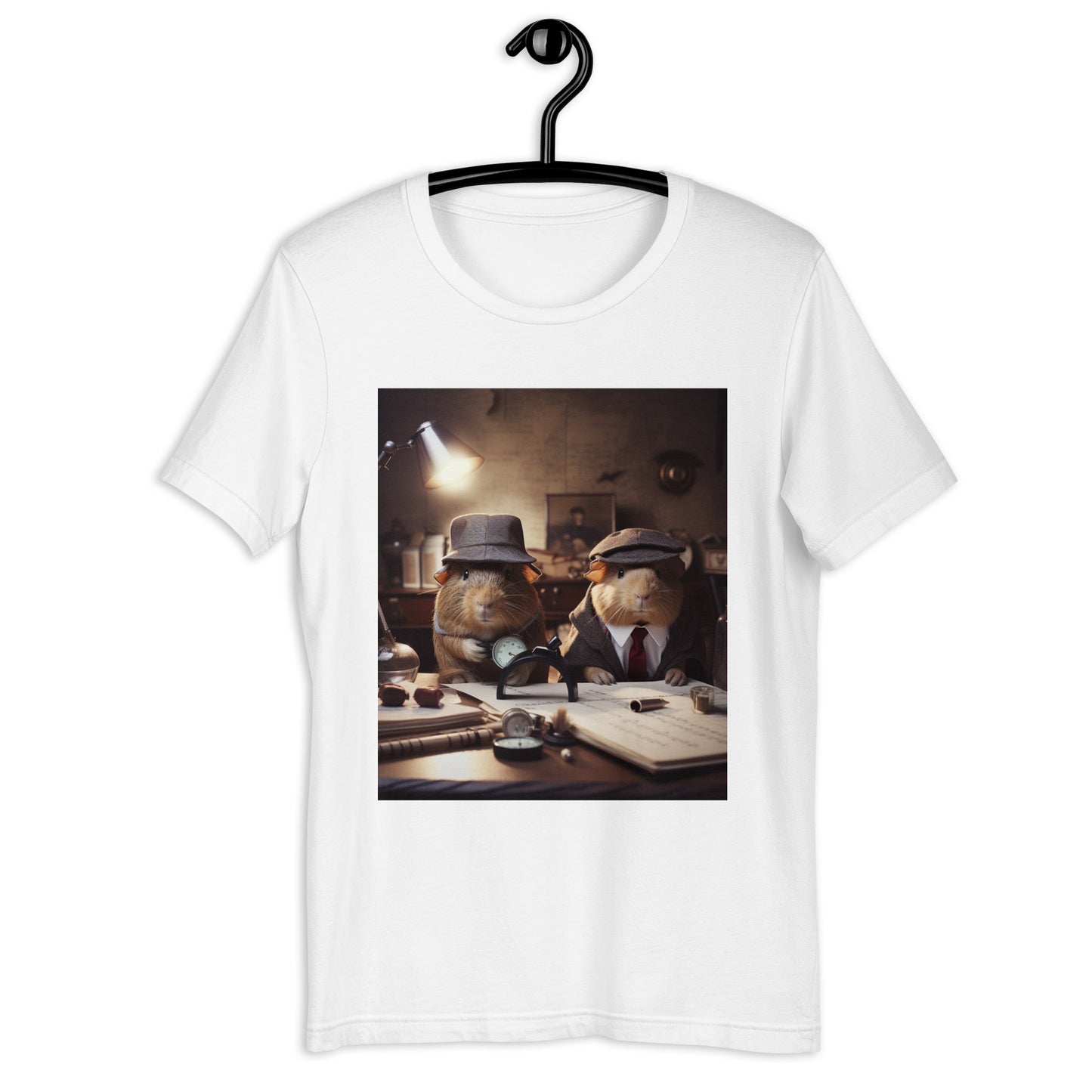 Guinea Pigs Detective Unisex t-shirt