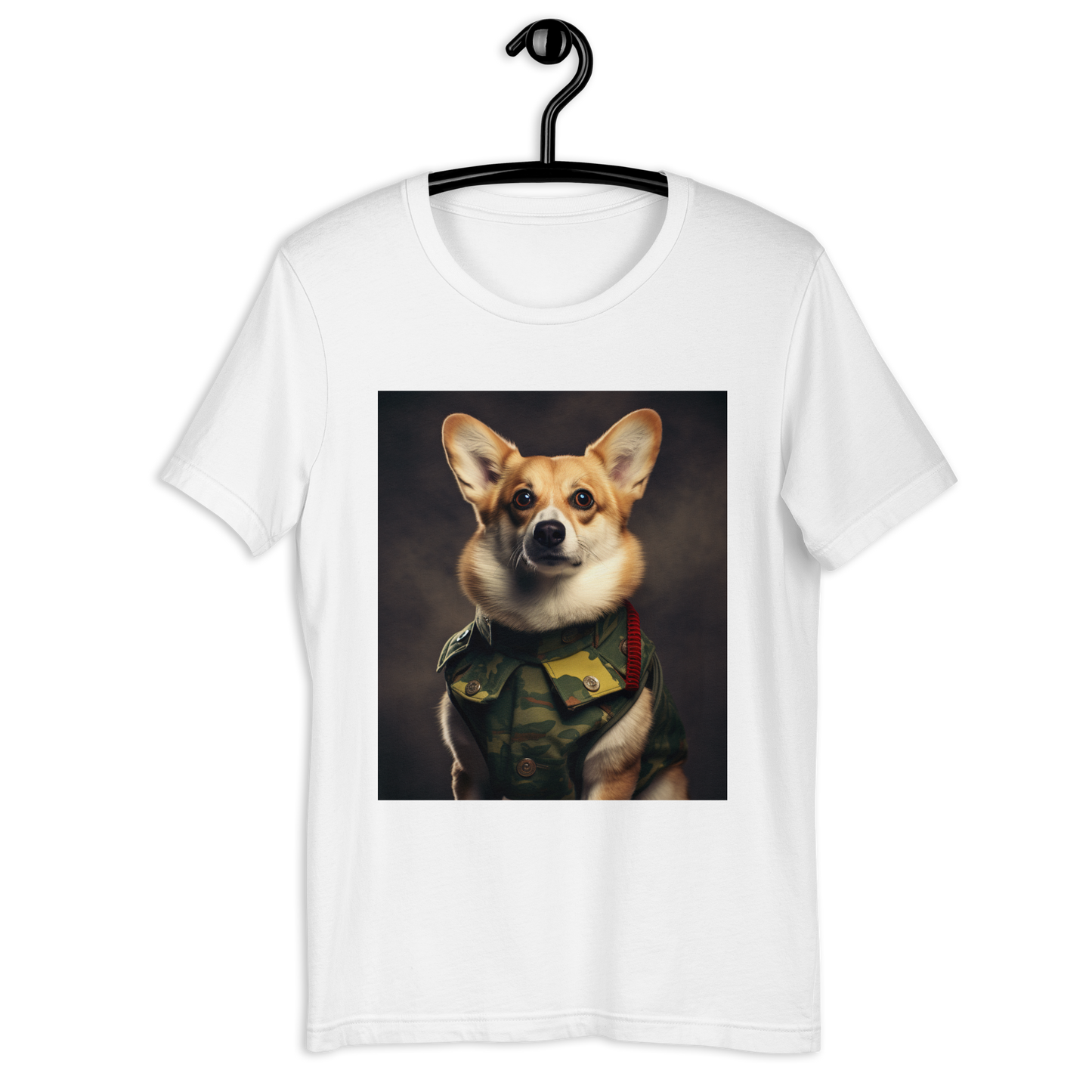 Pembroke Welsh Corgi Military Person Unisex t-shirt