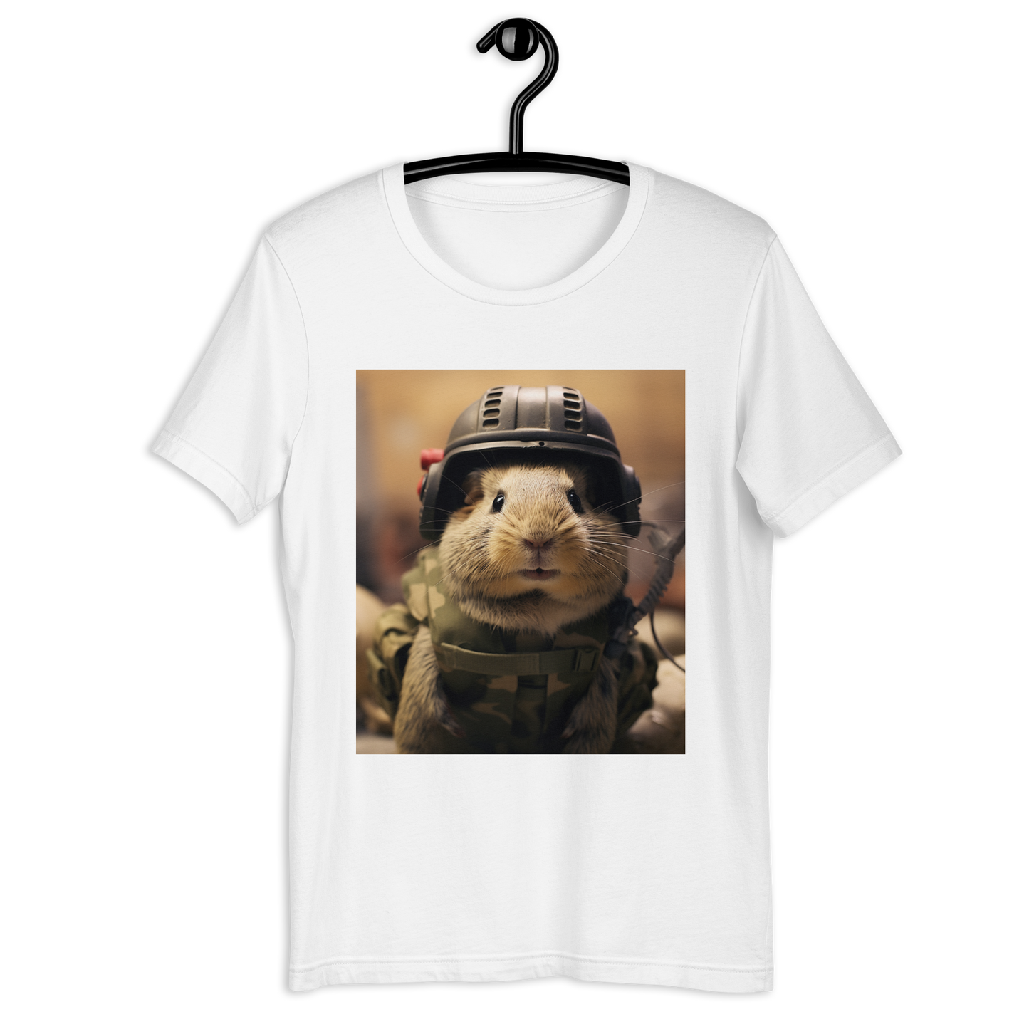 Guinea Pigs Military Person Unisex t-shirt