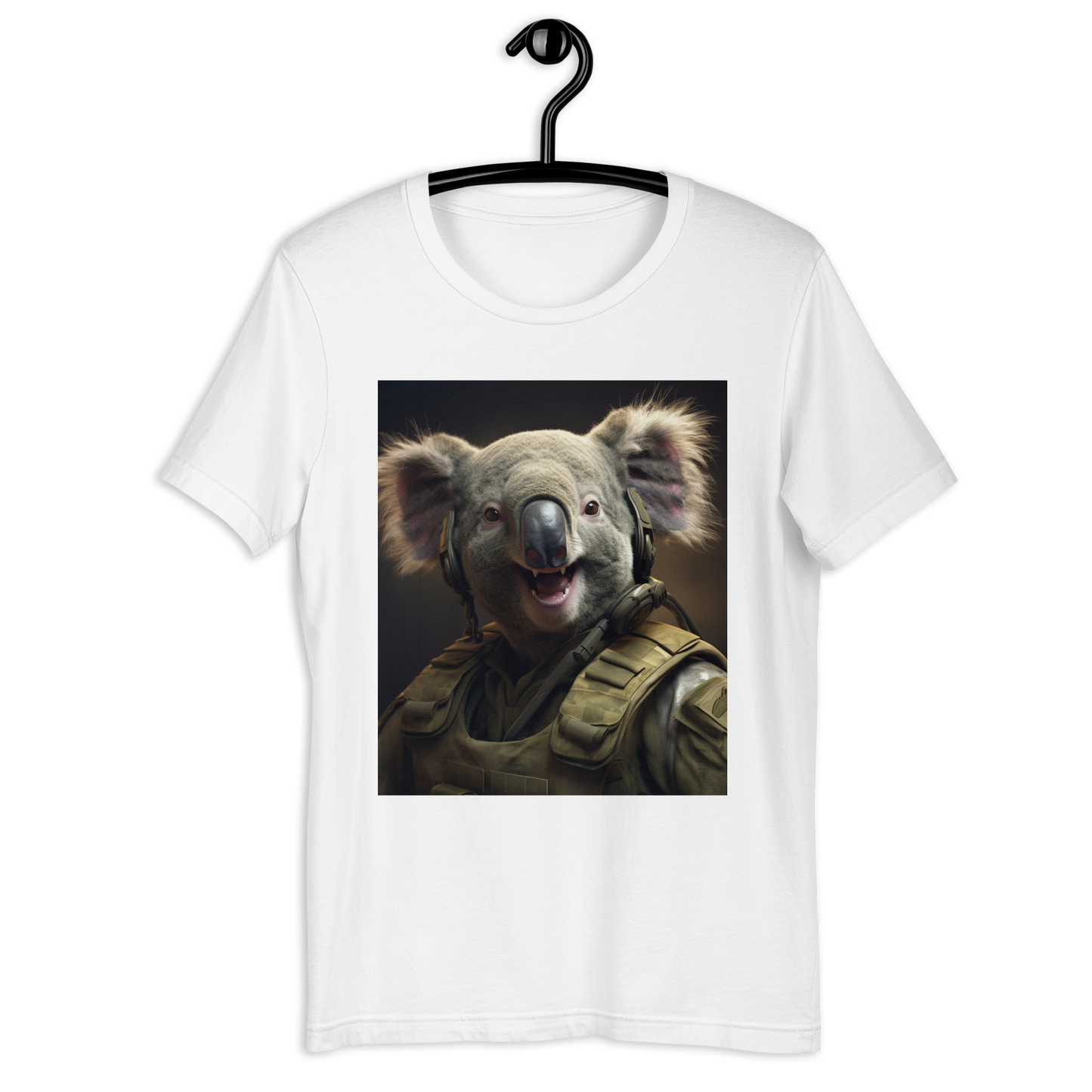 Koala Military Person Unisex t-shirt