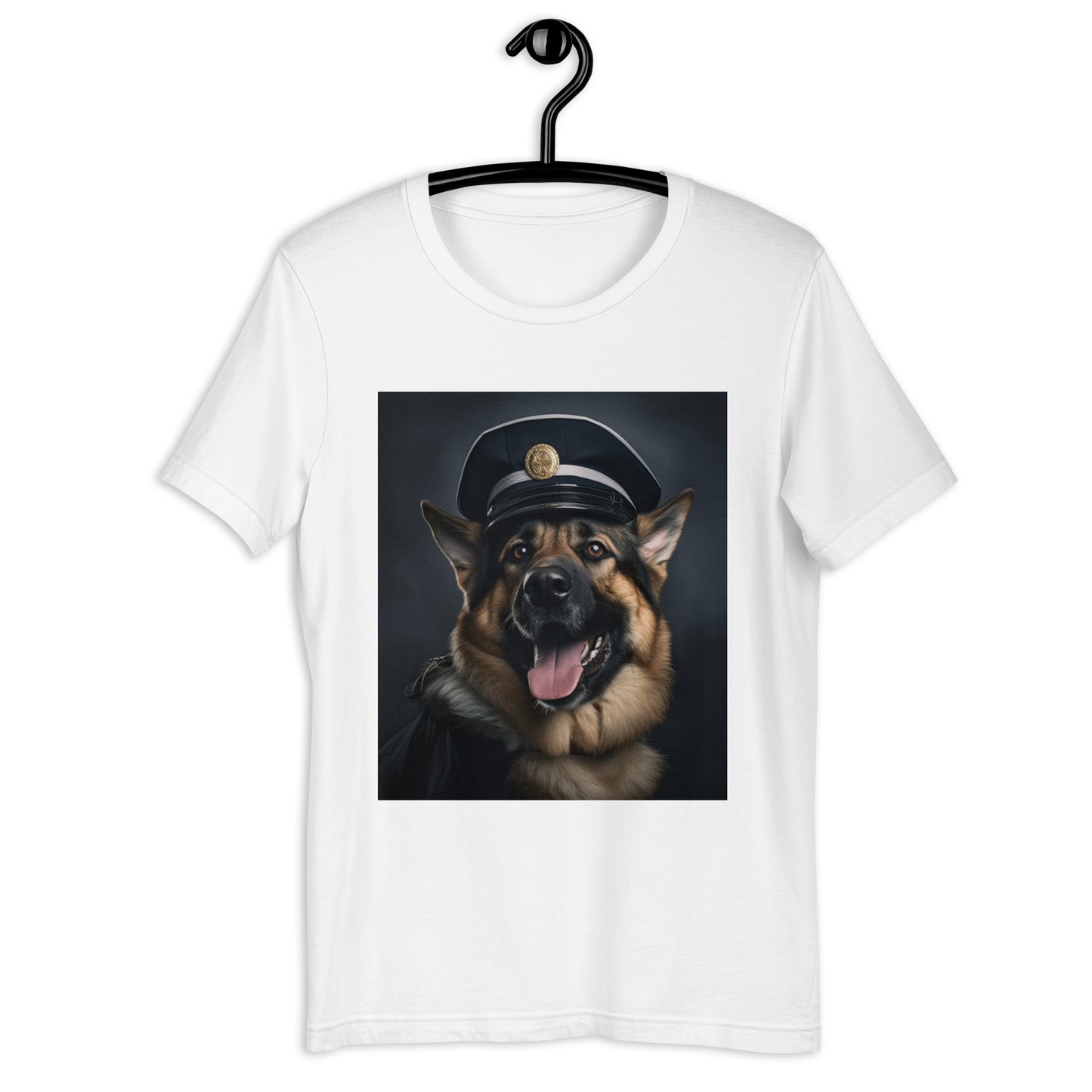 German Shepherd Police Officer Unisex t-shirt