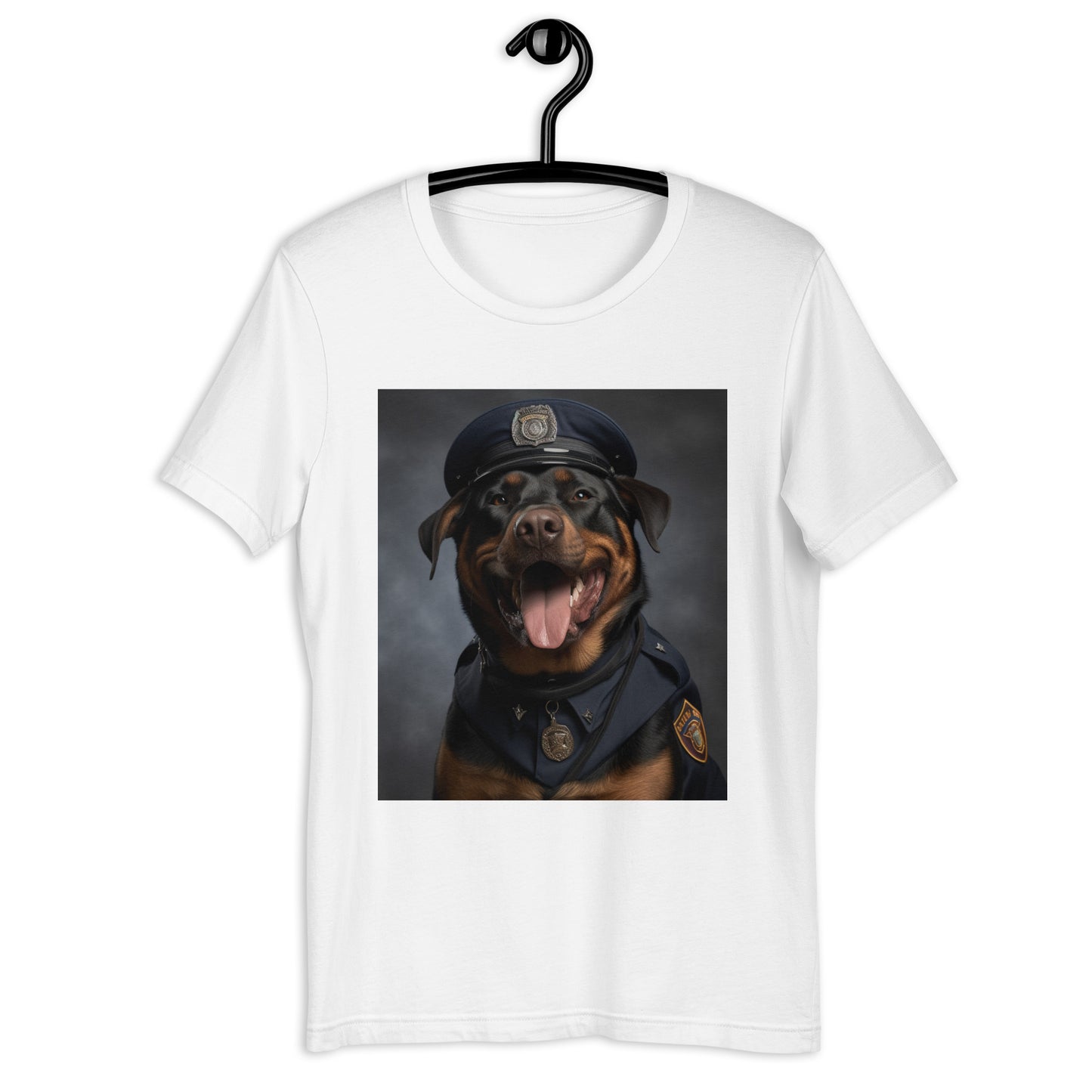 Rottweiler Police Officer Unisex t-shirt