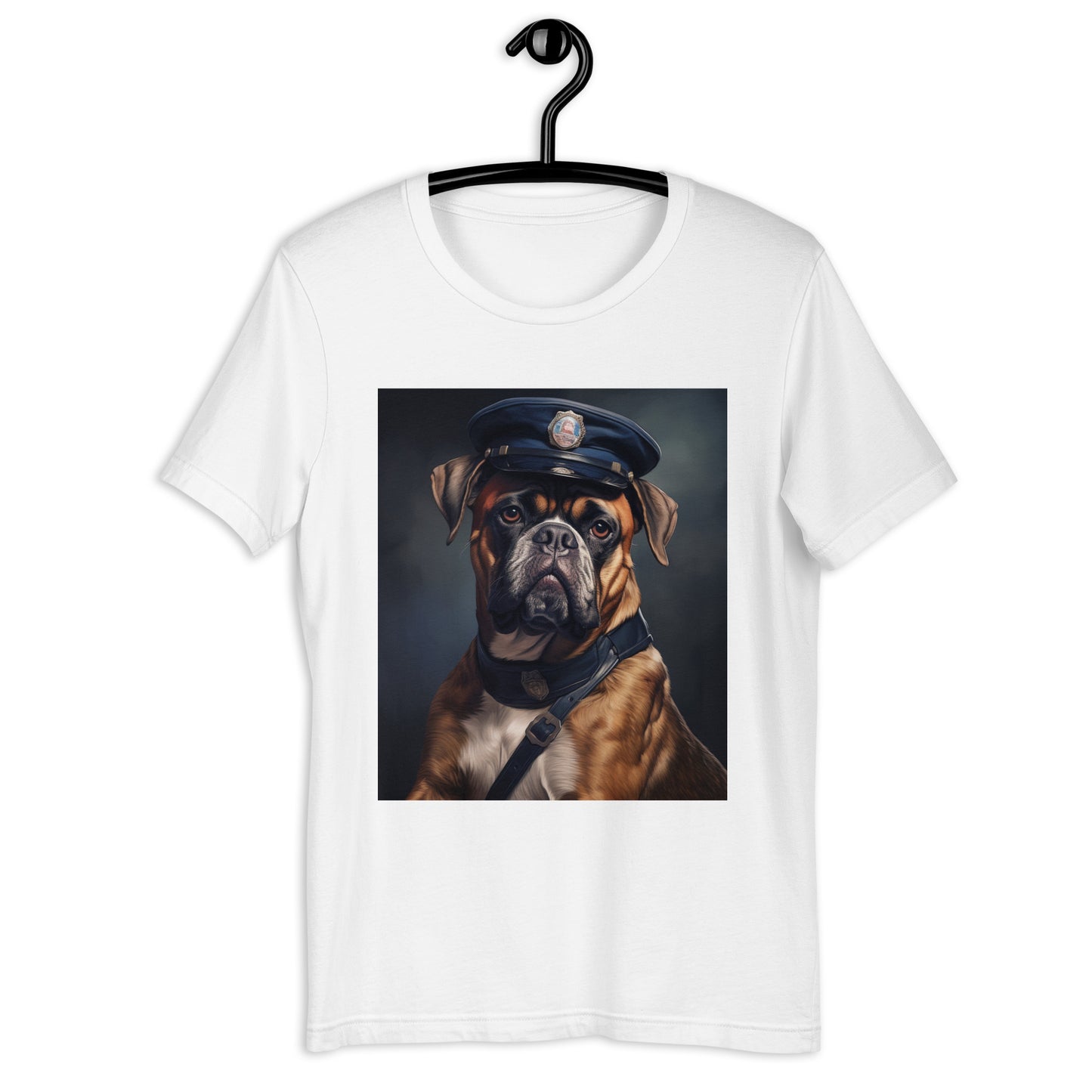 Boxer Police Officer Unisex t-shirt