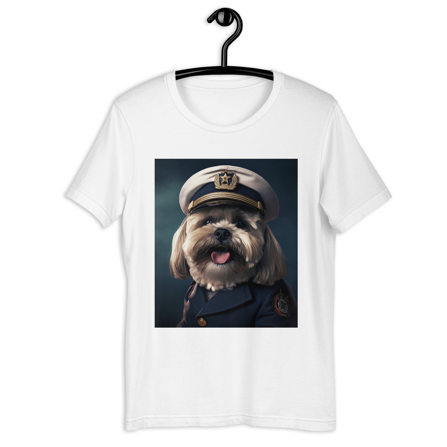 Shih Tzu Police Officer Unisex t-shirt