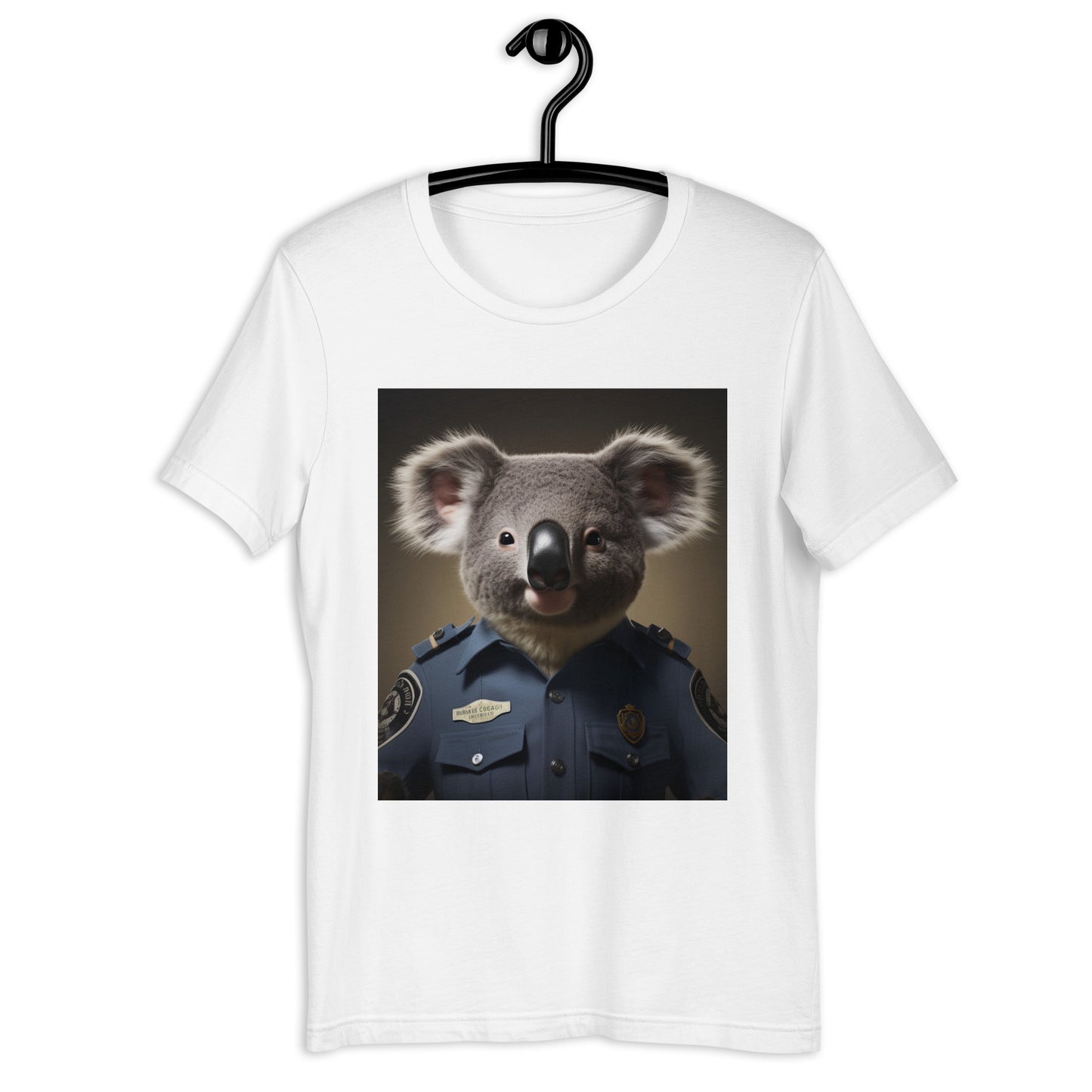 Koala Police Officer Unisex t-shirt