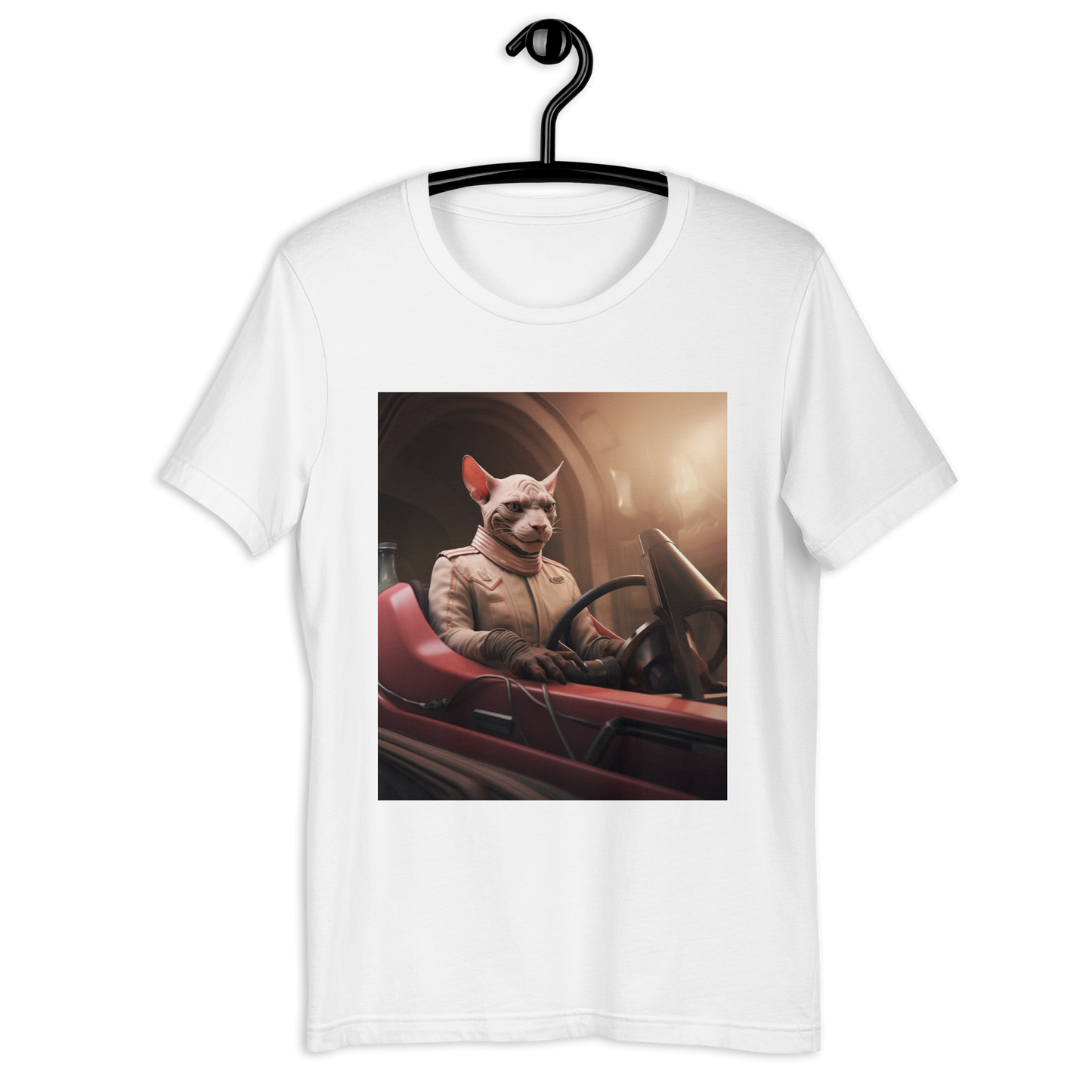 Sphynx F1 Car Driver Unisex t-shirt