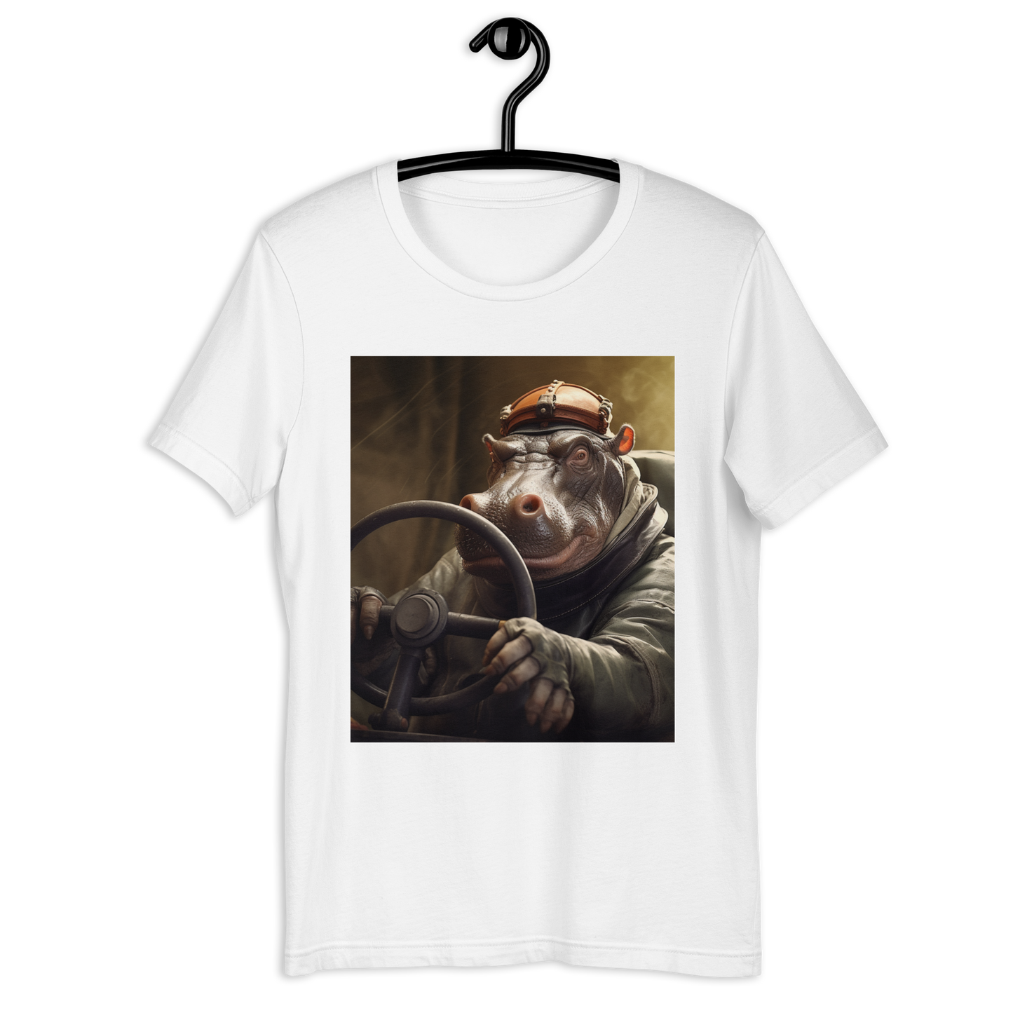 Hippo F1 Car Driver Unisex t-shirt