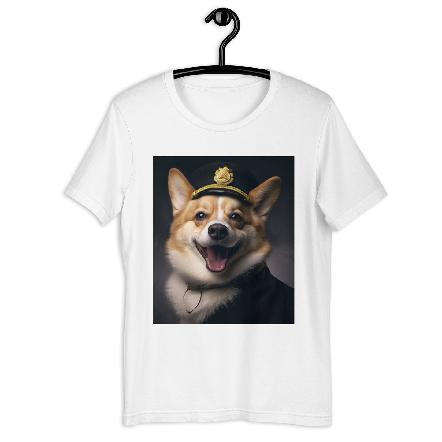 Pembroke Welsh Corgi Airline Pilot Unisex t-shirt