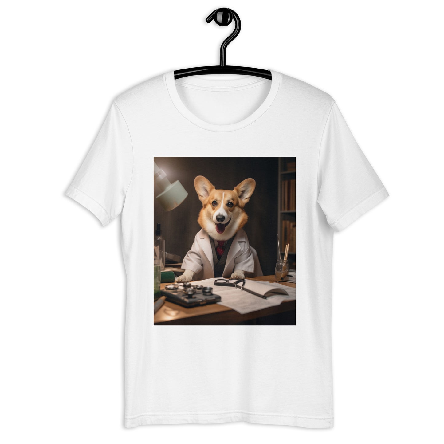 Pembroke Welsh Corgi Doctor Unisex t-shirt