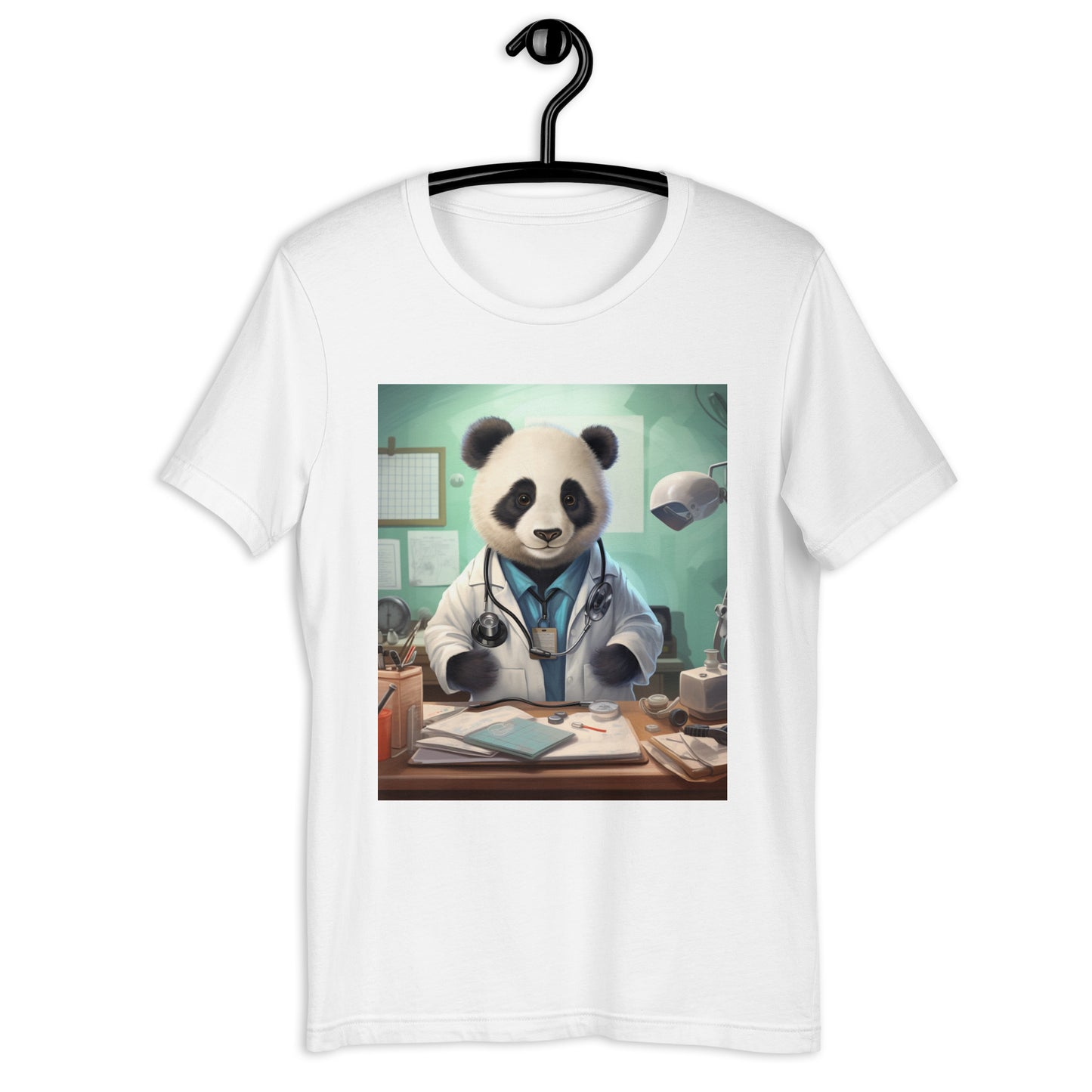 Panda Doctor Unisex t-shirt