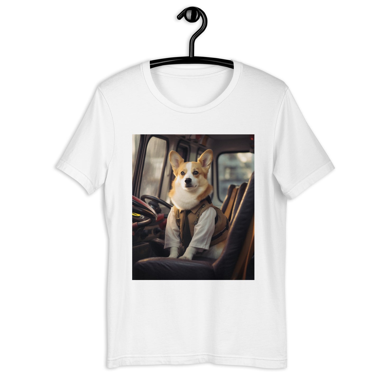 Pembroke Welsh Corgi Bus Driver Unisex t-shirt